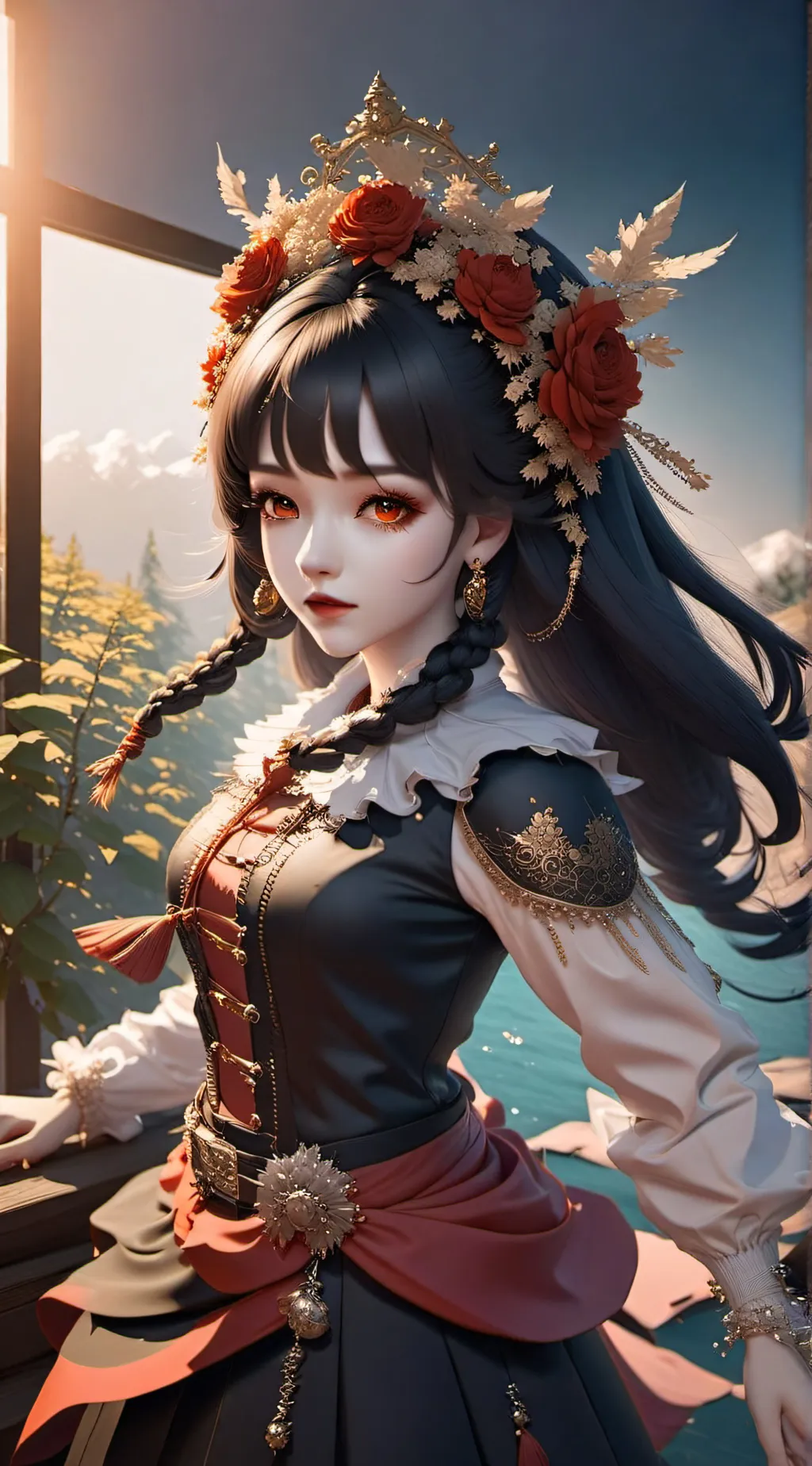 ai character: Annabelle  background