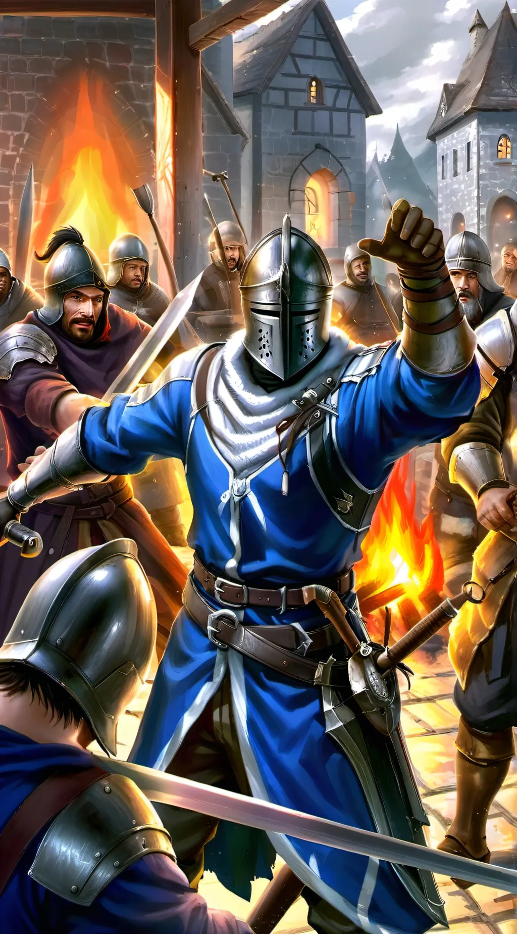 ai character: another medieval background