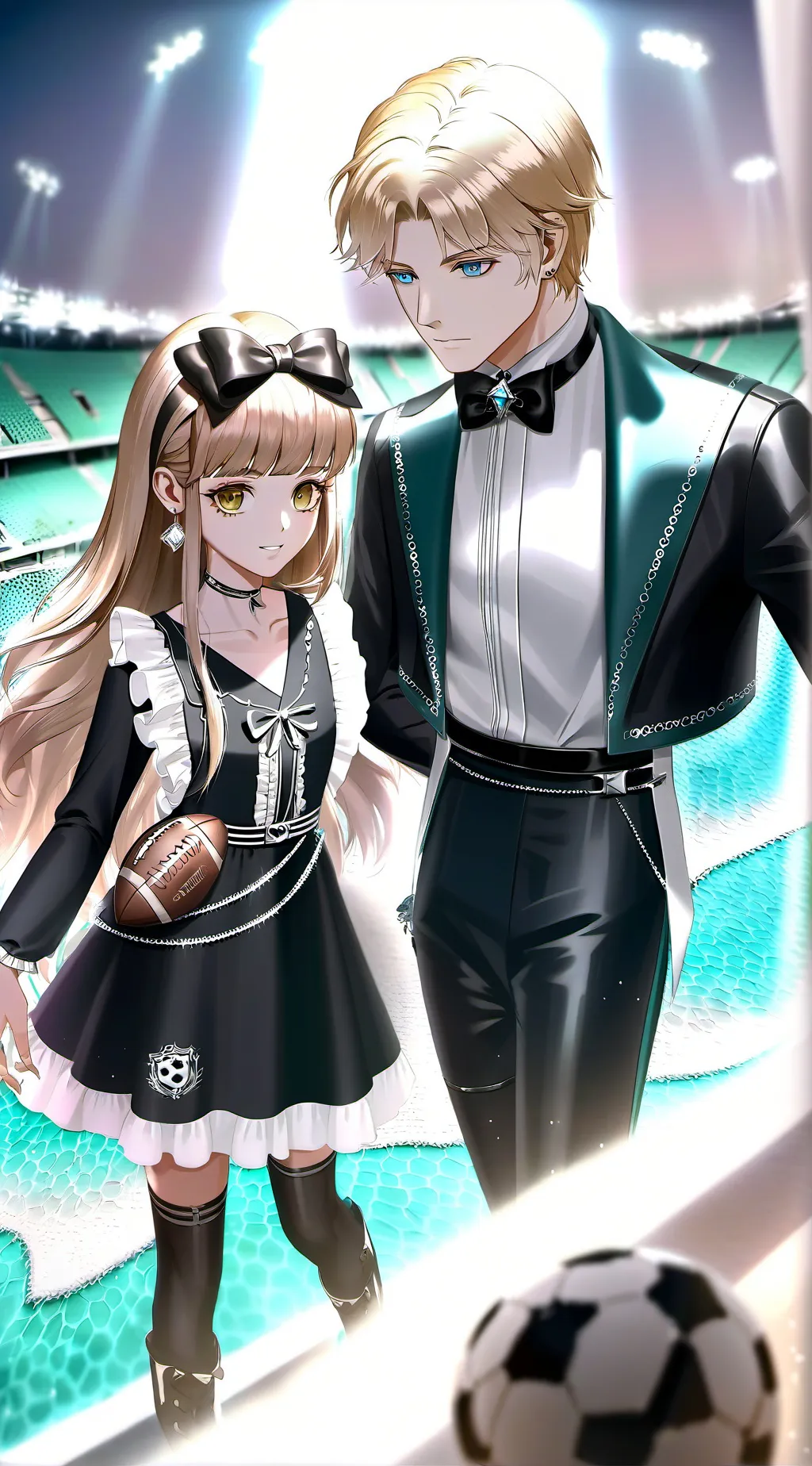 ai character: Mason and Emily background