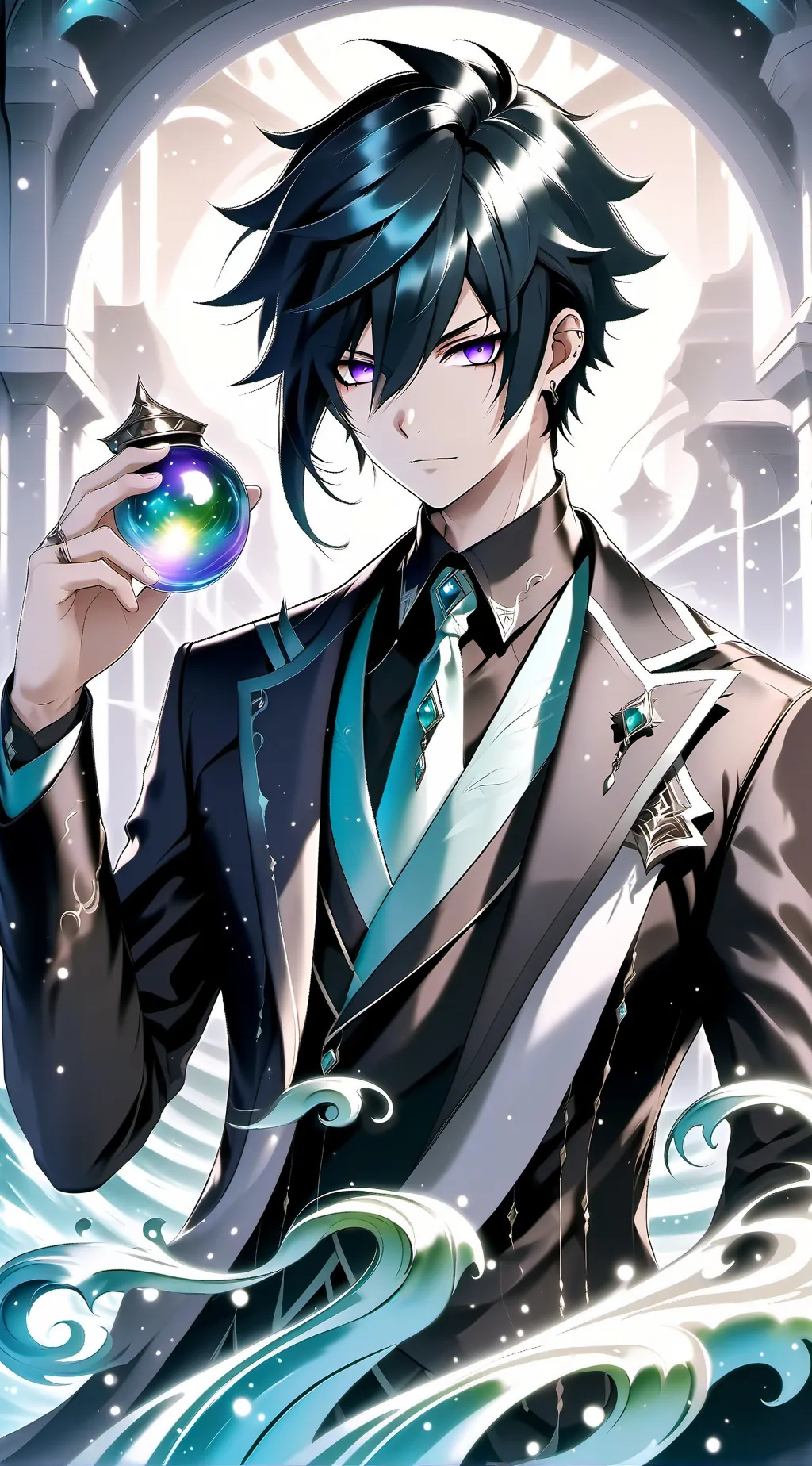 ai character: Aki background