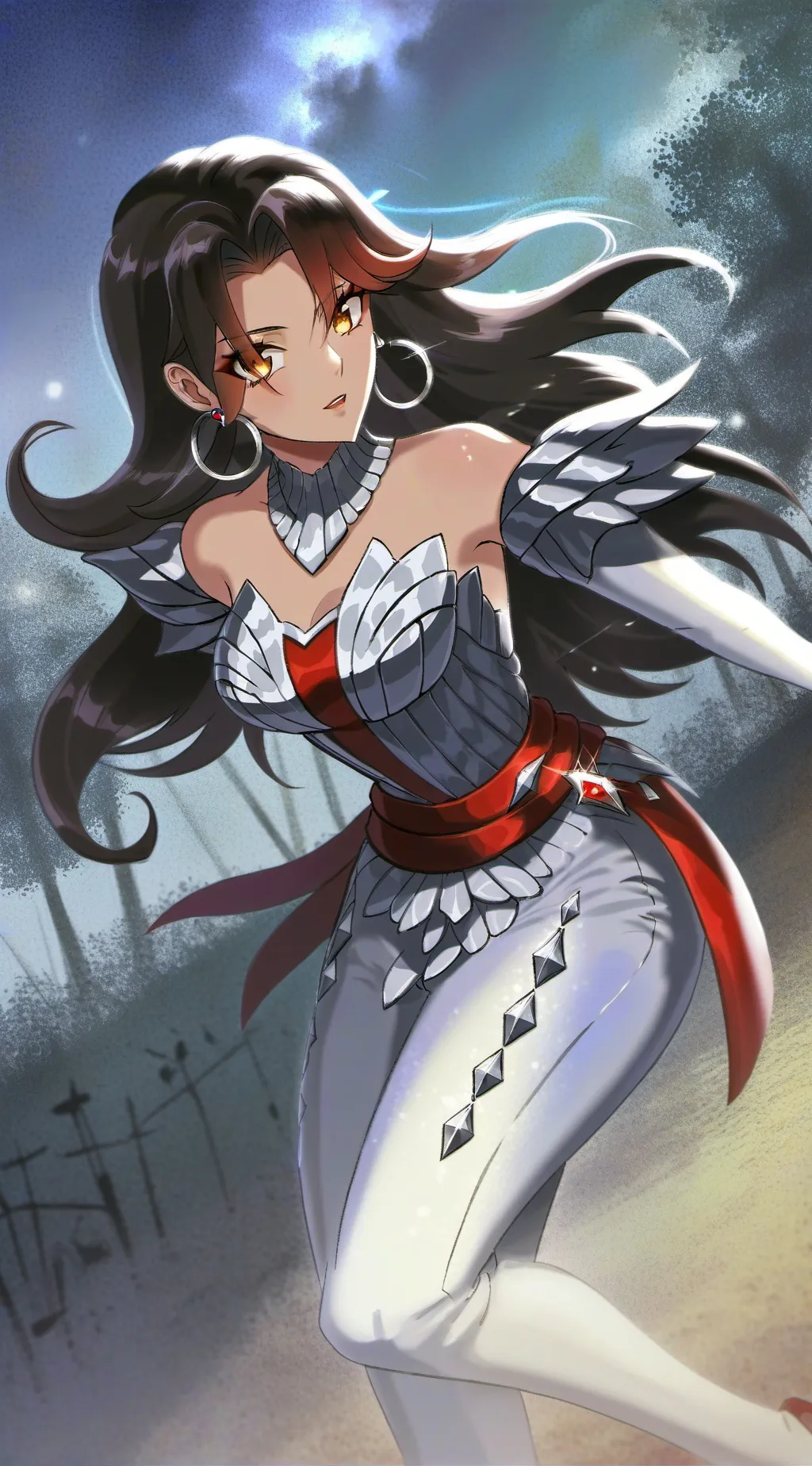 ai character: melly nelly background