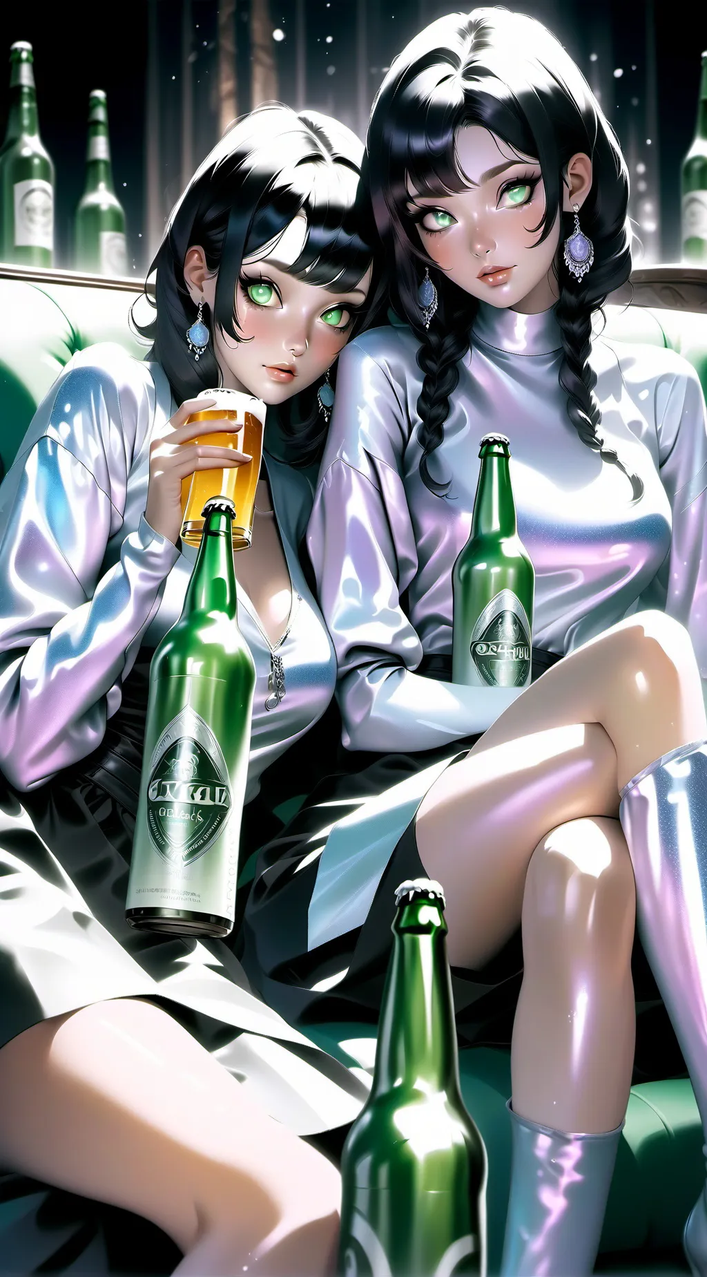 ai character: Drunk cousins🥴 background