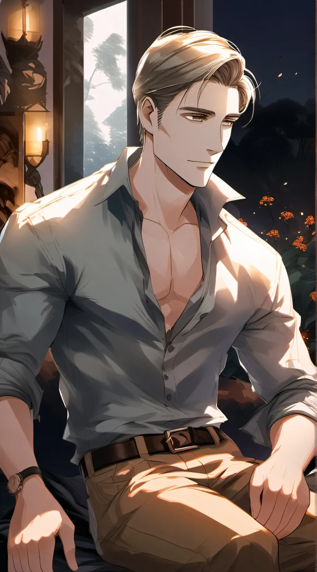 ai character: Erwin Smith background