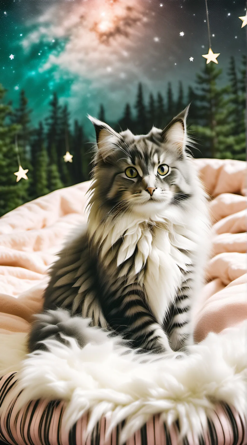 ai character: Mittens  background