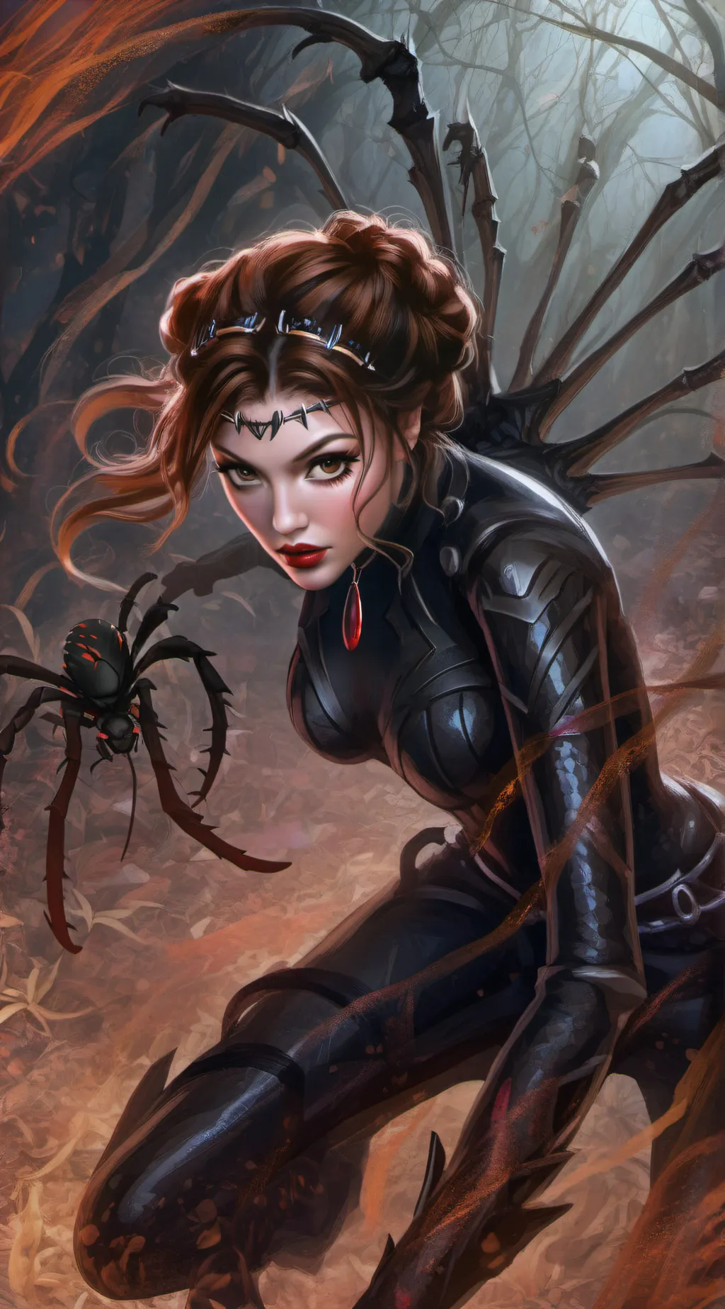 ai character: madom web background