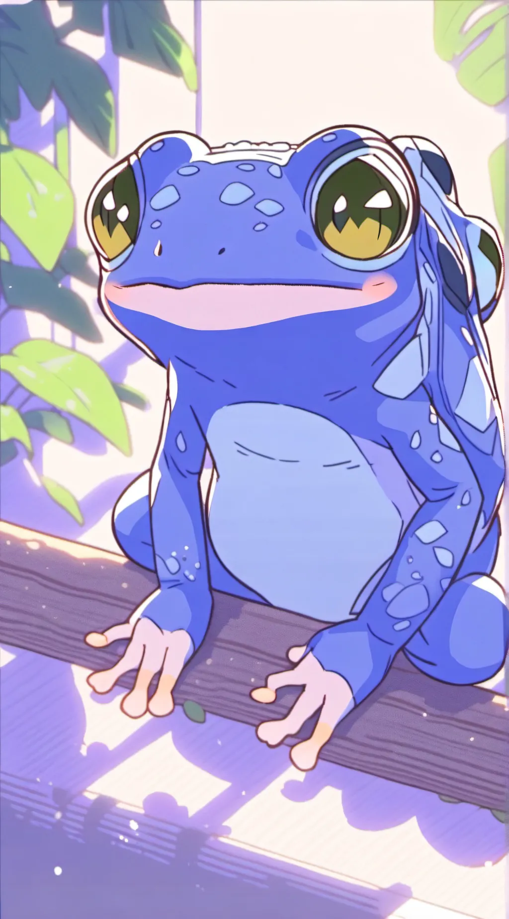 ai character: Luna background