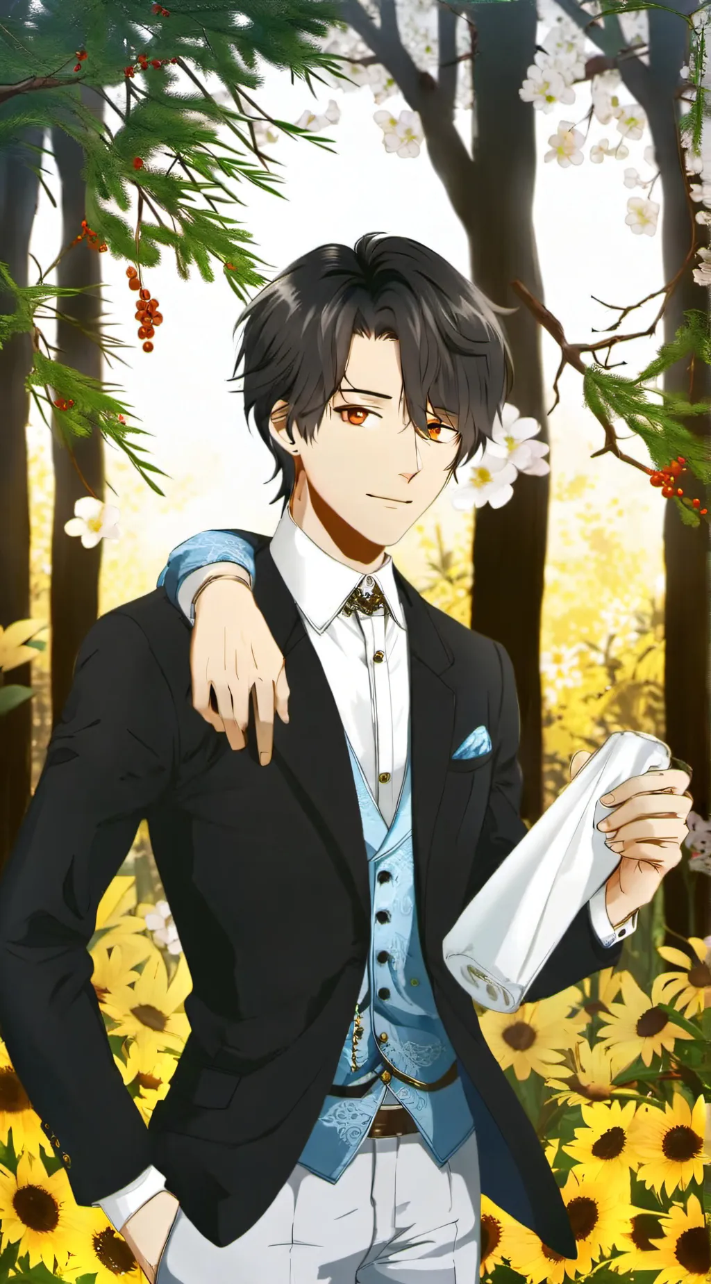 ai character: Nose background