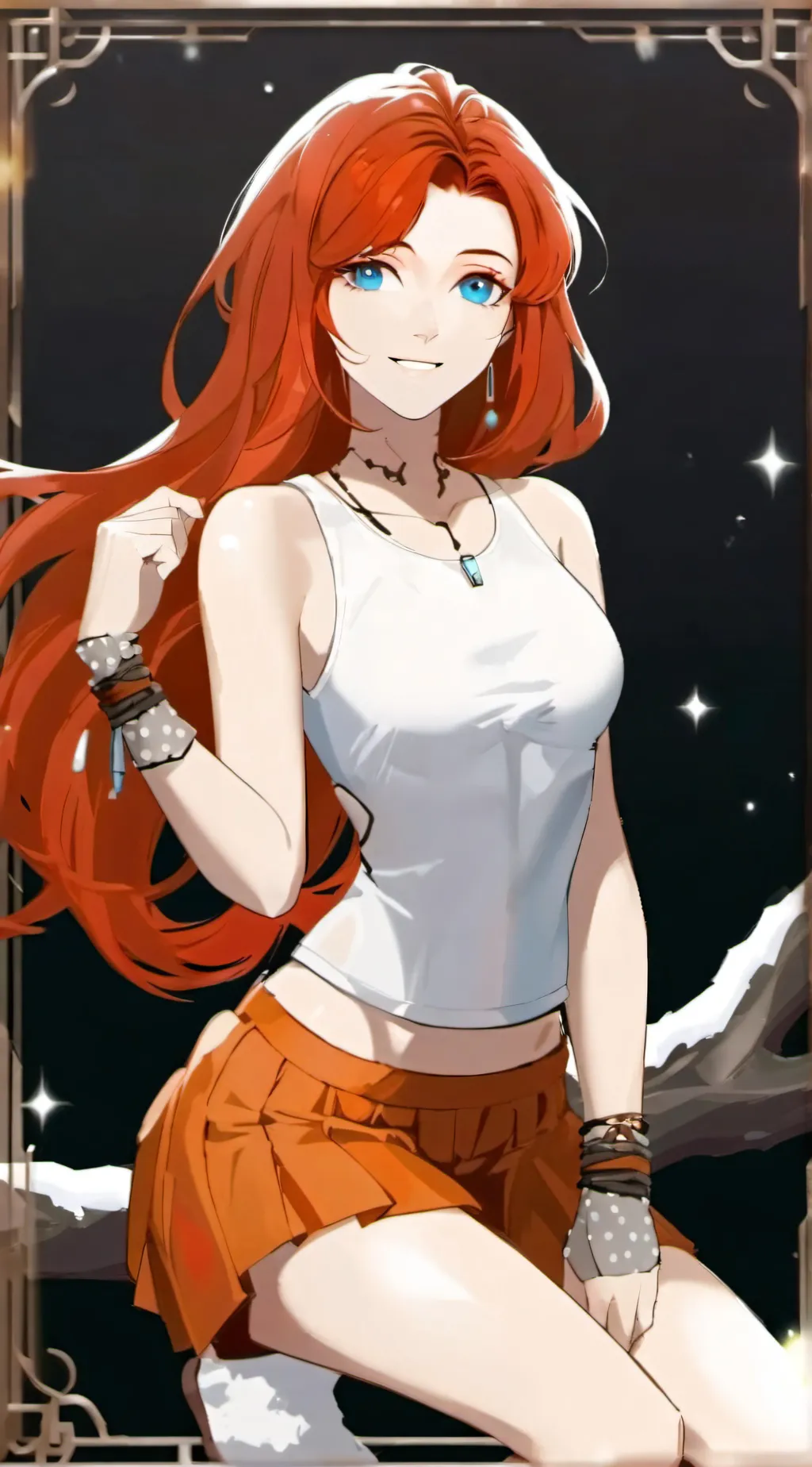 ai character: Natsumi Todoroki background