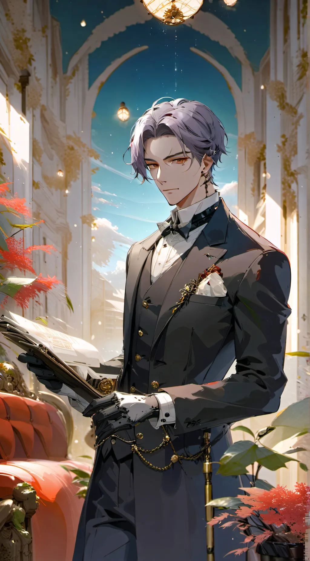 ai character: Maximus  background