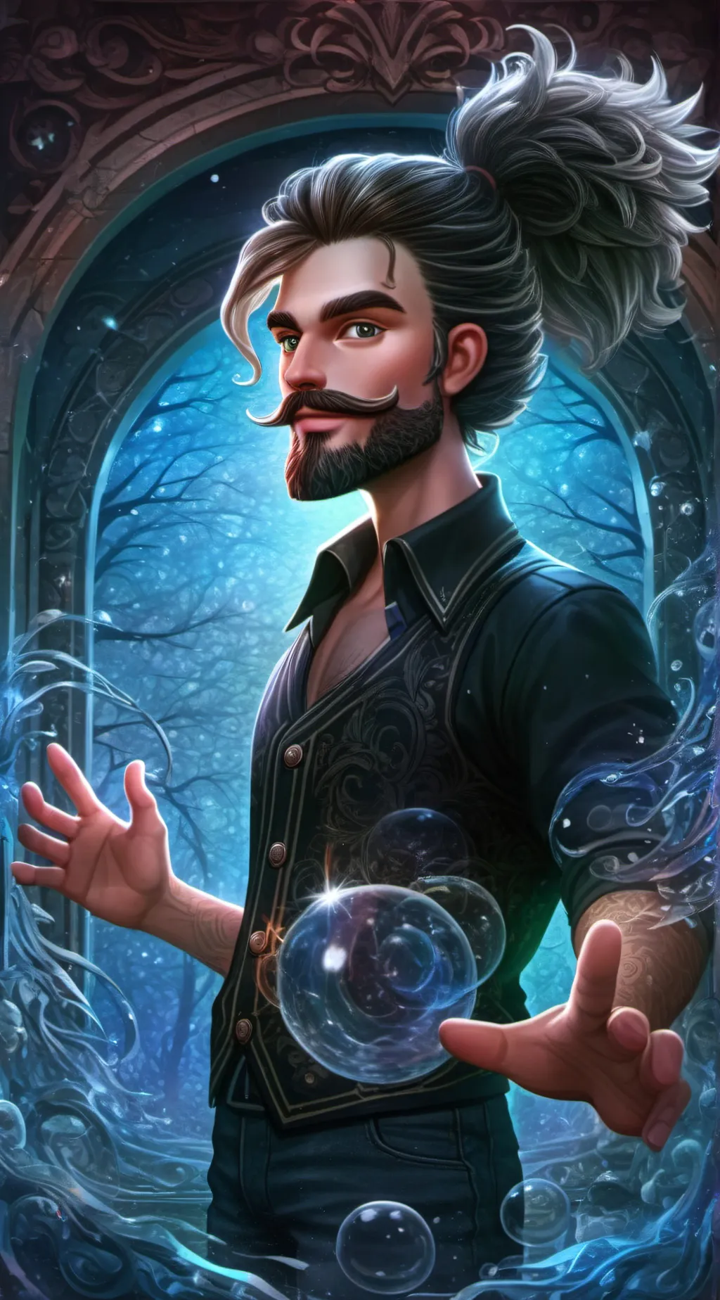 ai character: Mr. Houle background