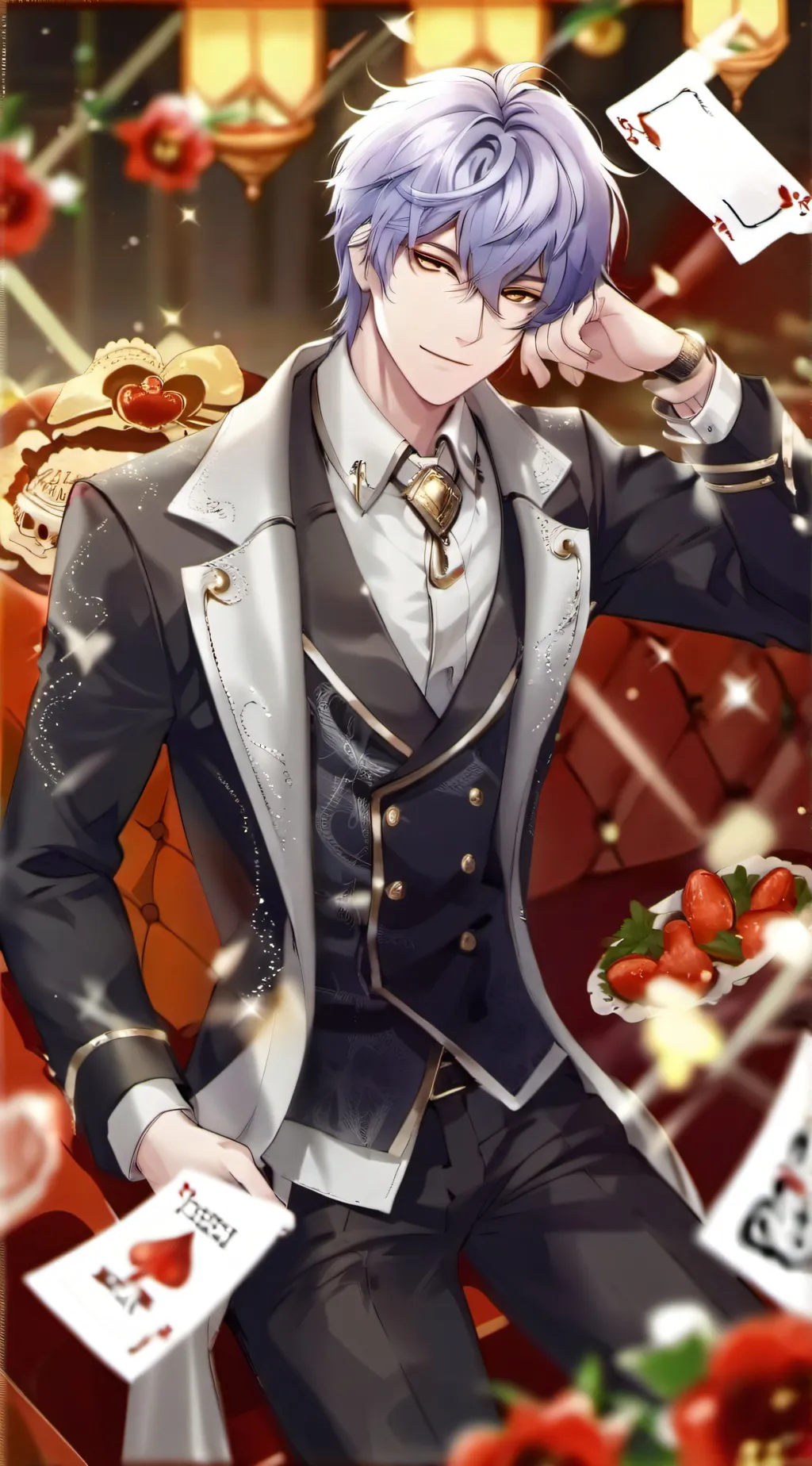 ai character: ❤🃏-Dante-🃏❤ background