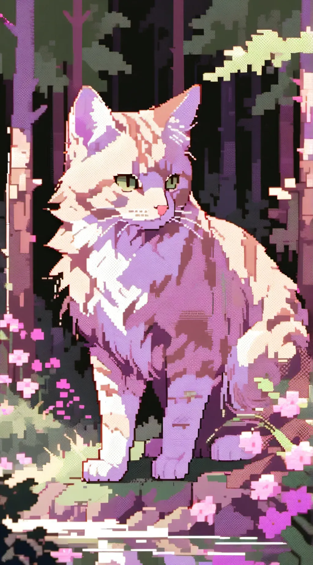 ai character: DiasyBloom background