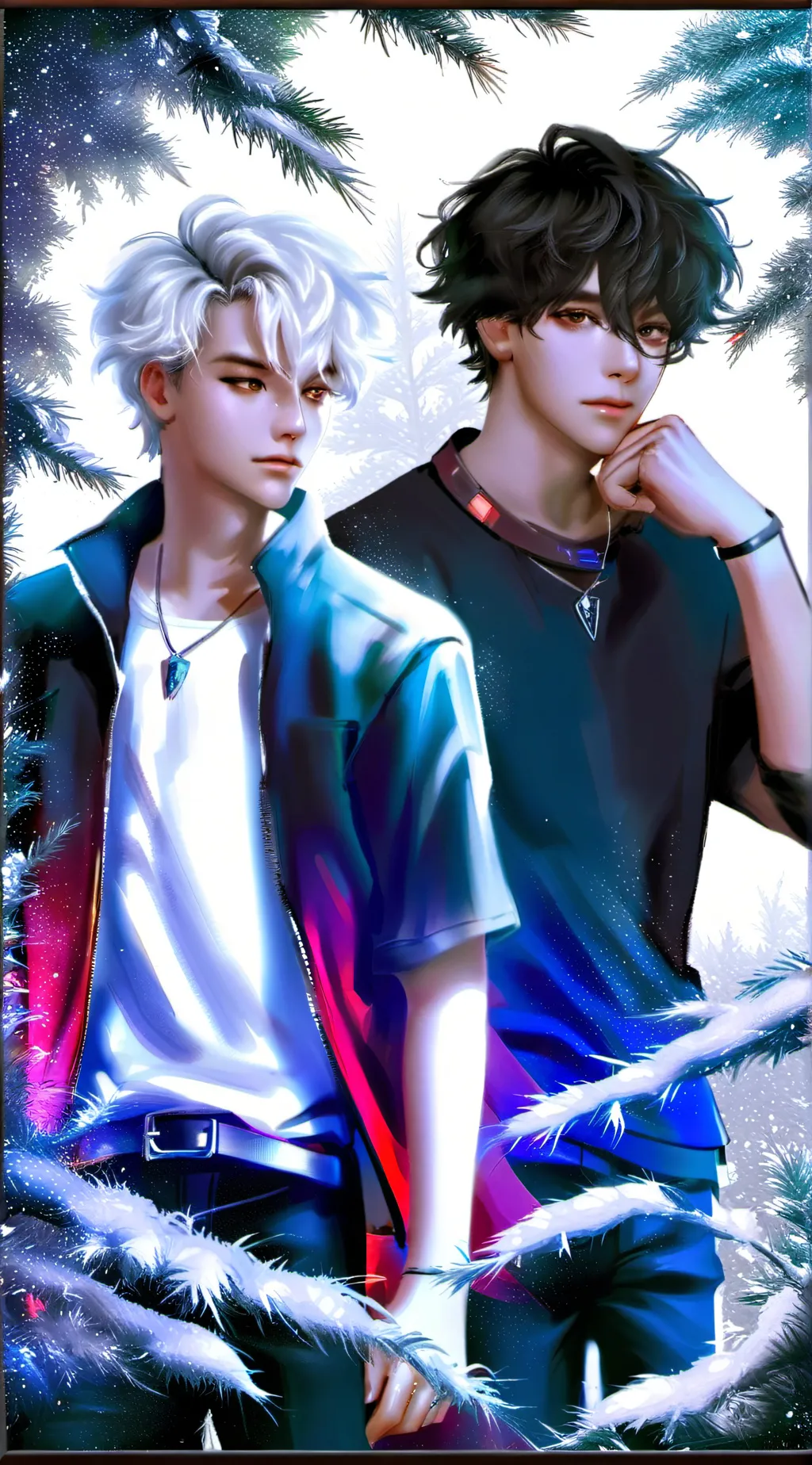 ai character: Edward and Max background