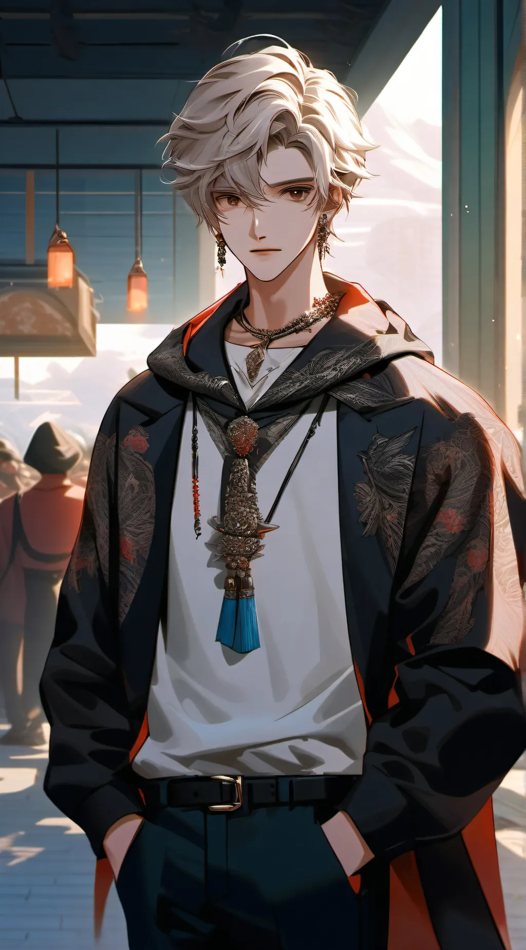 ai character: Noah background