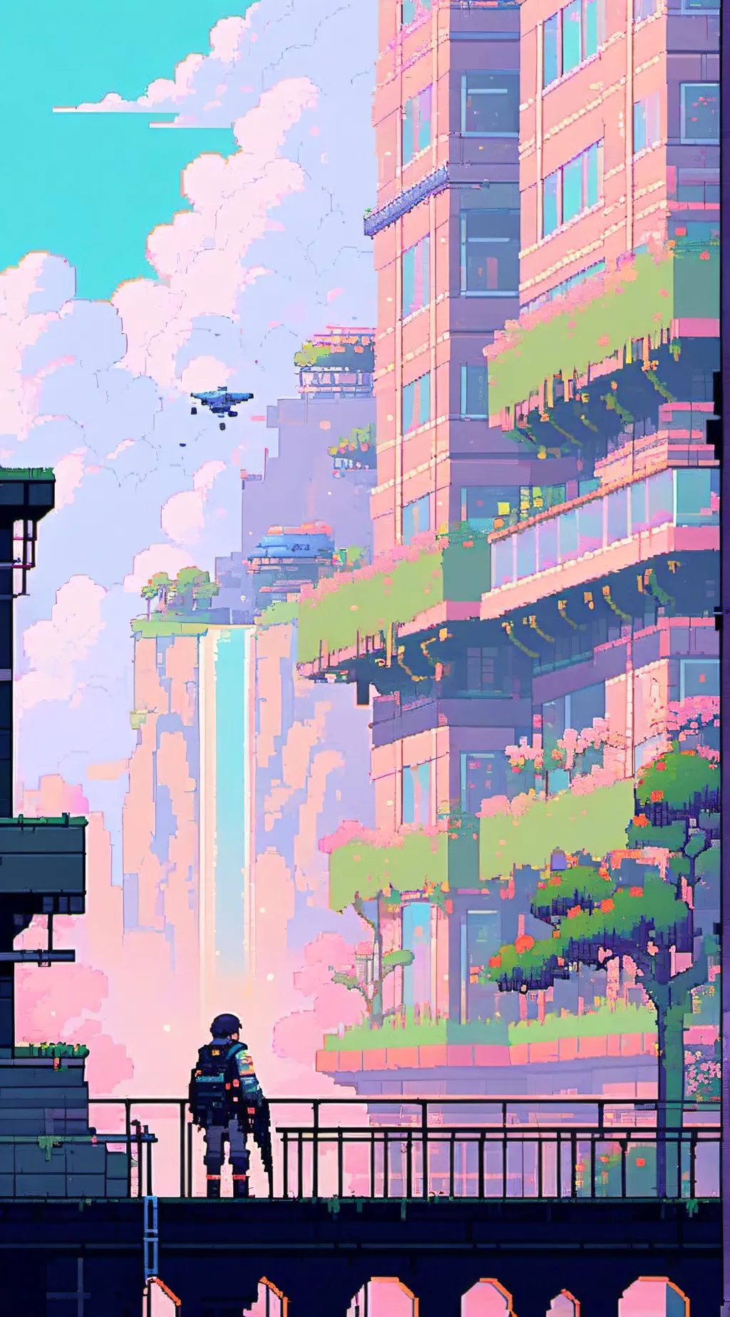 ai character: Murder drones background