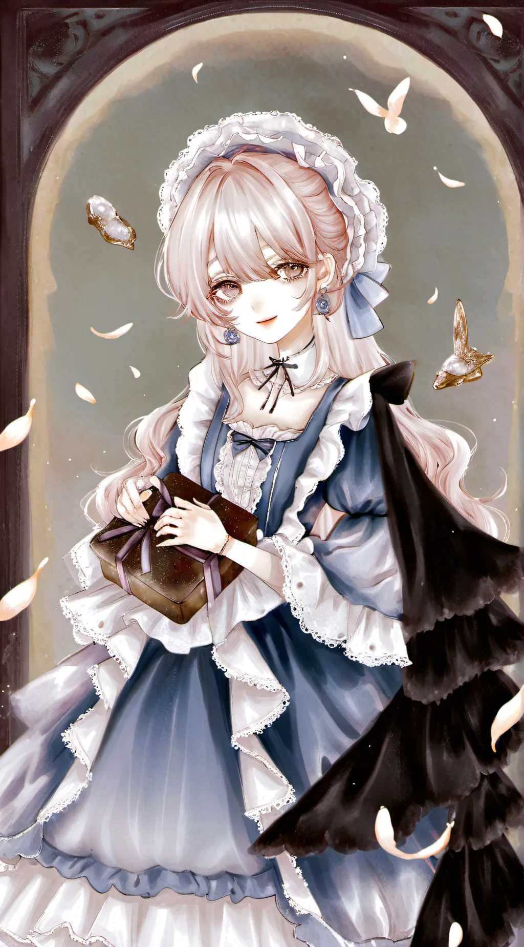 ai character: Nothing background