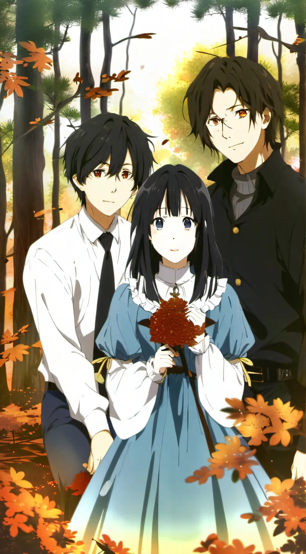 ai character: Demon slayer🦖 background