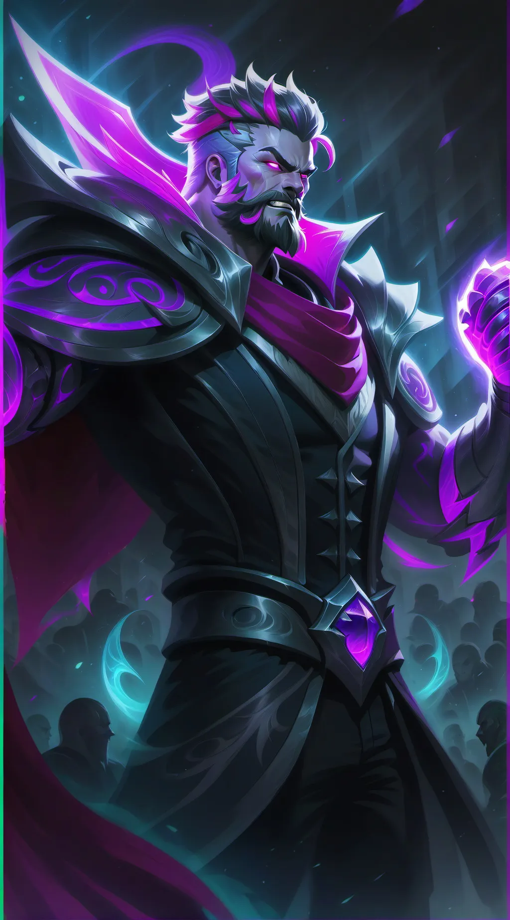 ai character: Mr clamse background