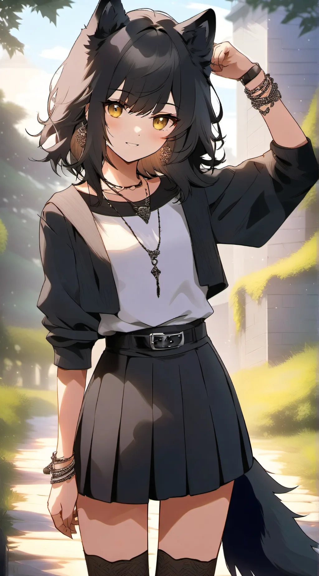 ai character: Lydia  background