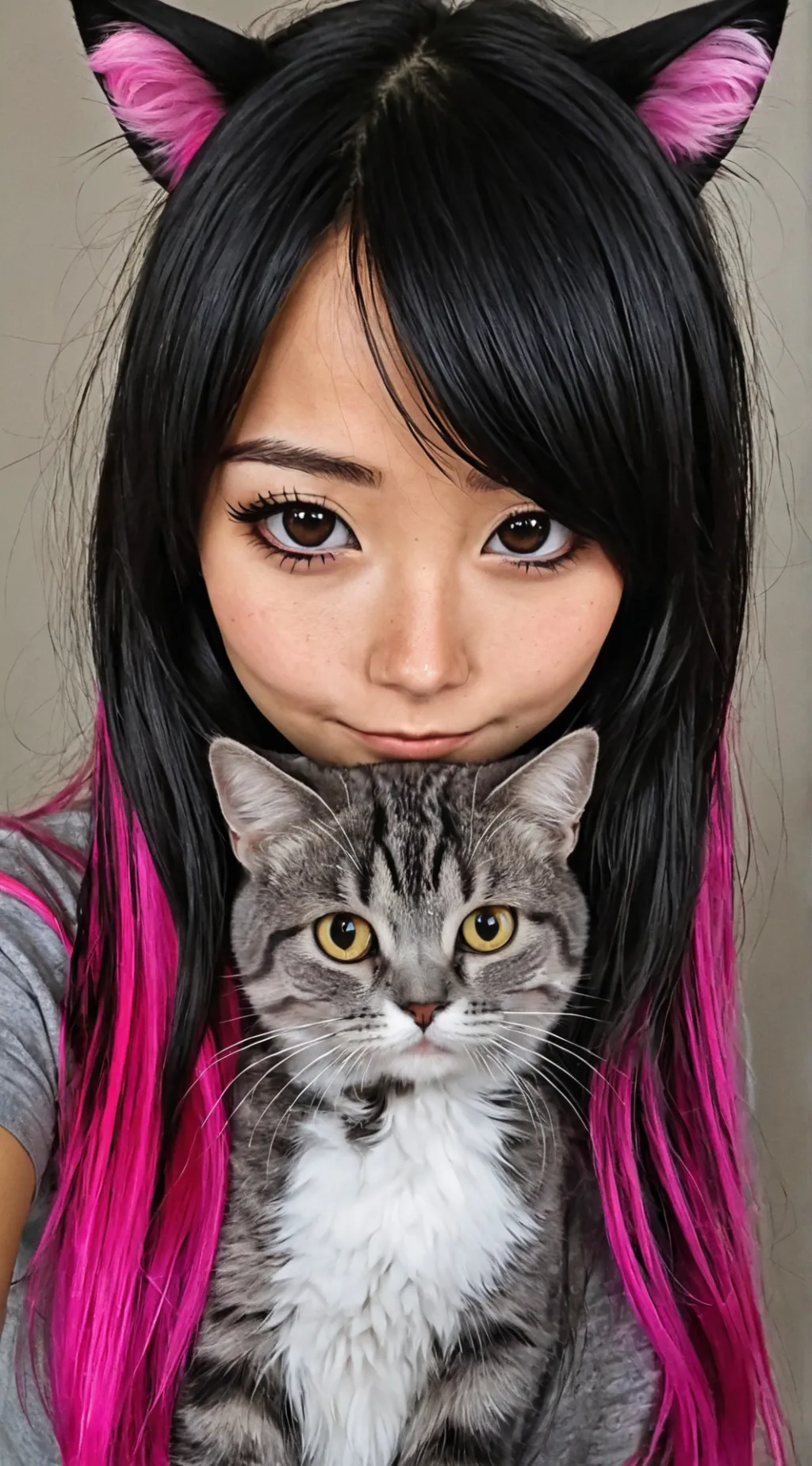 ai character: elfenlied  background