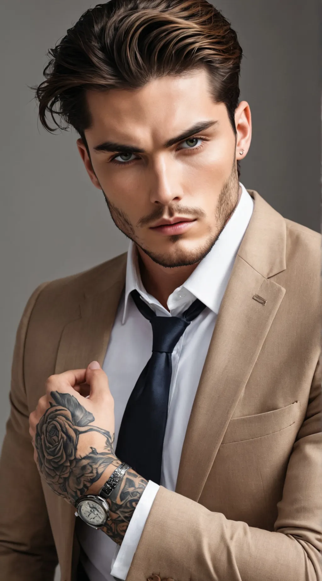 ai character: Lime background