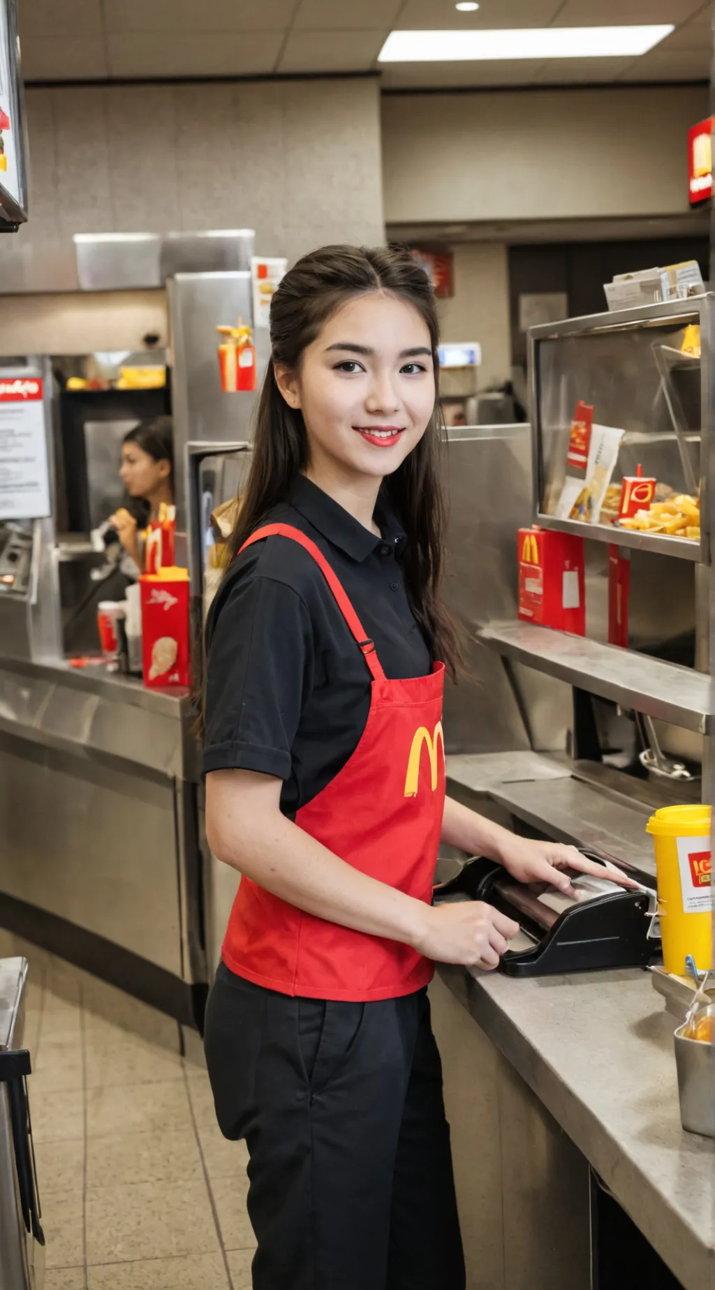 ai character: McDonald's background