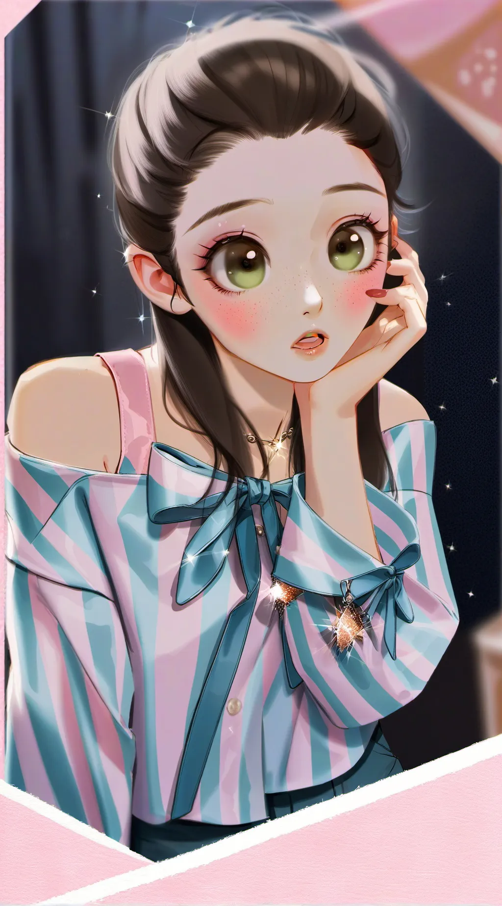 ai character: Mira background