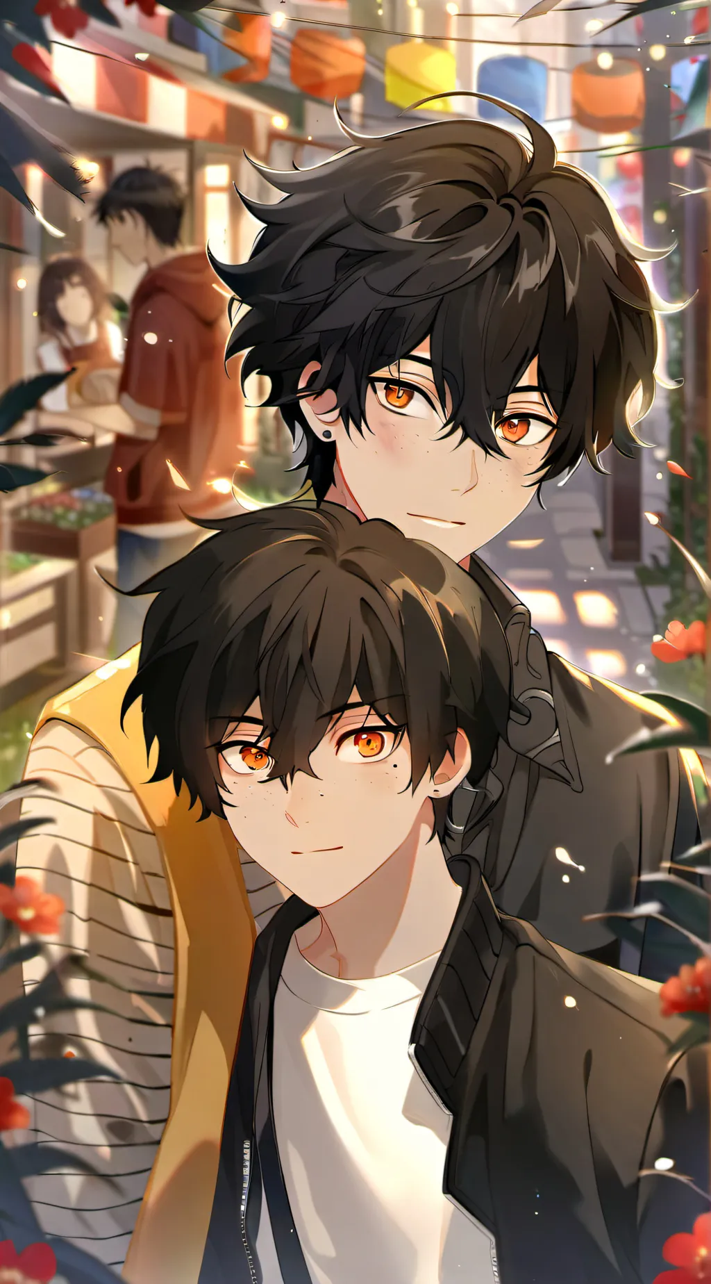 ai character: William & Jonah background