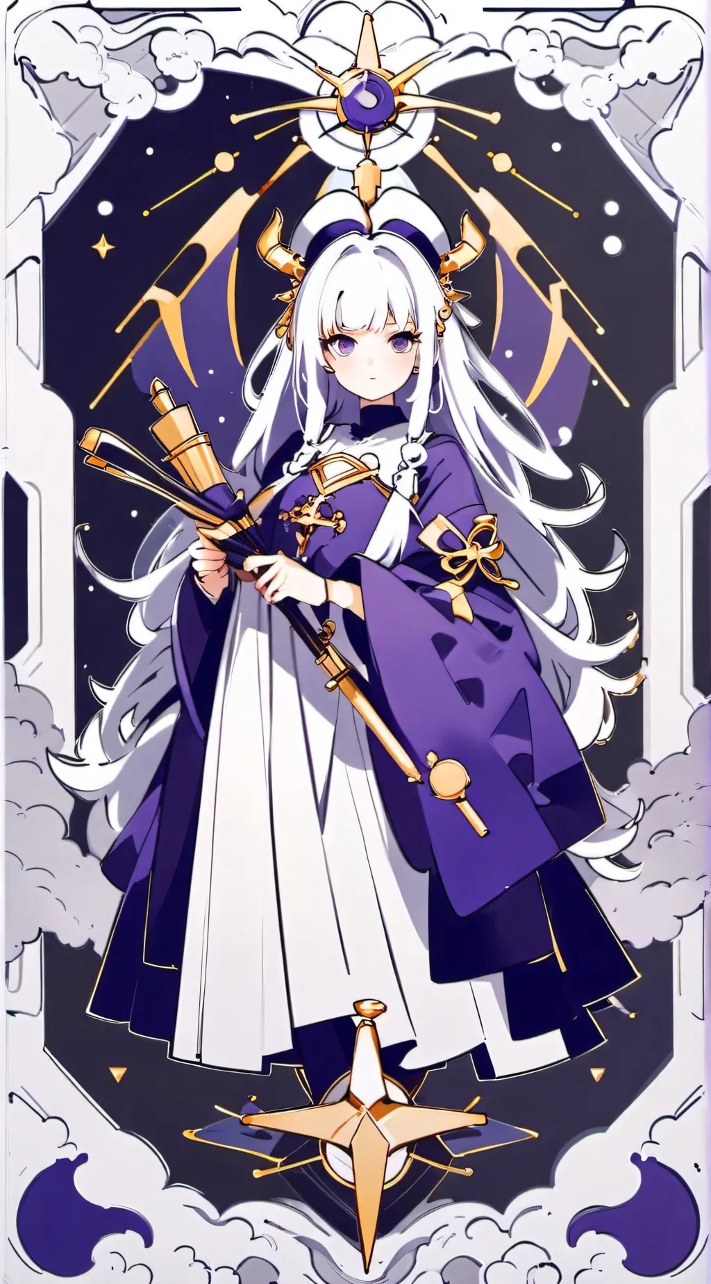 ai character: Devoradora de XXII background