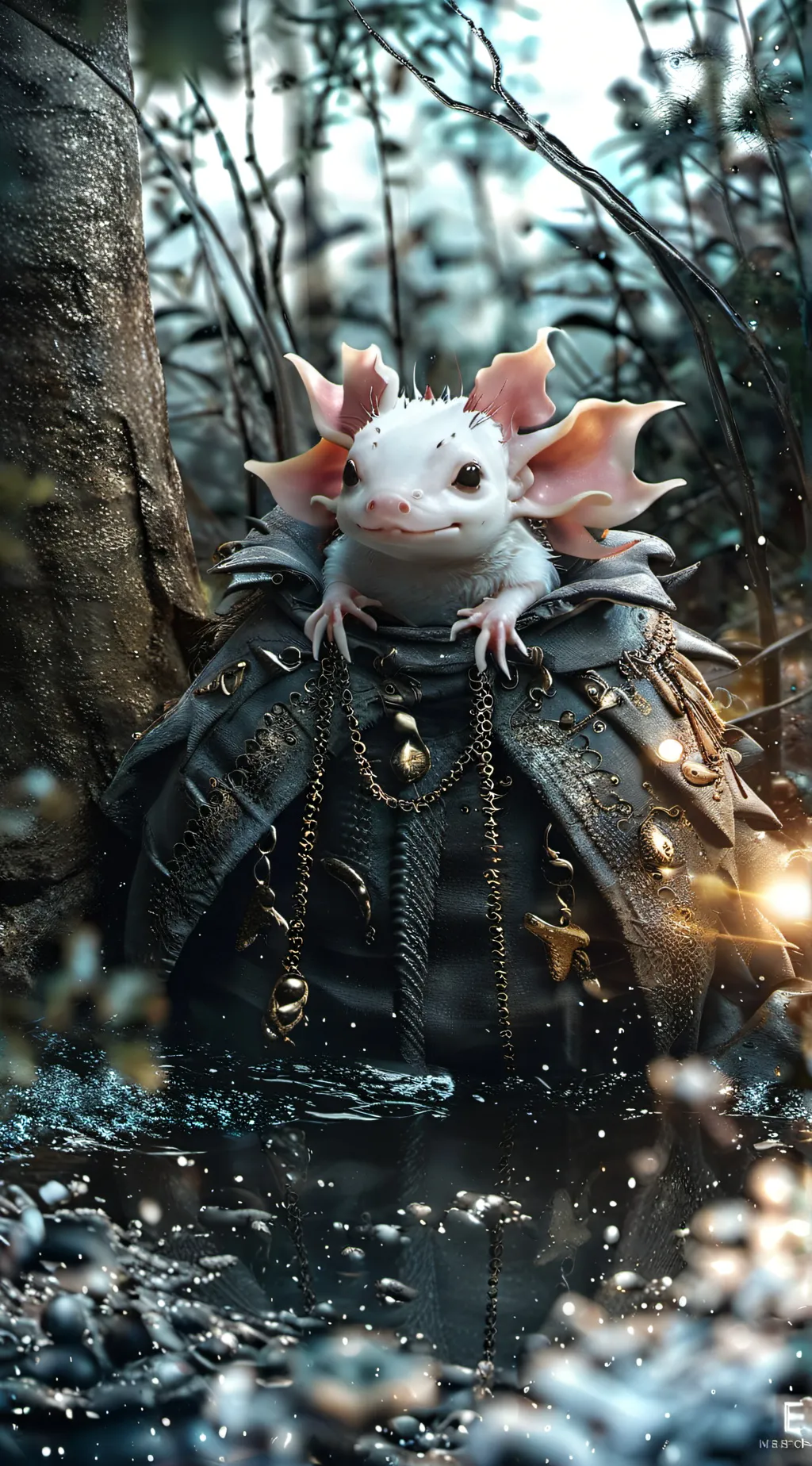 ai character: Axolotl
Axolotl background