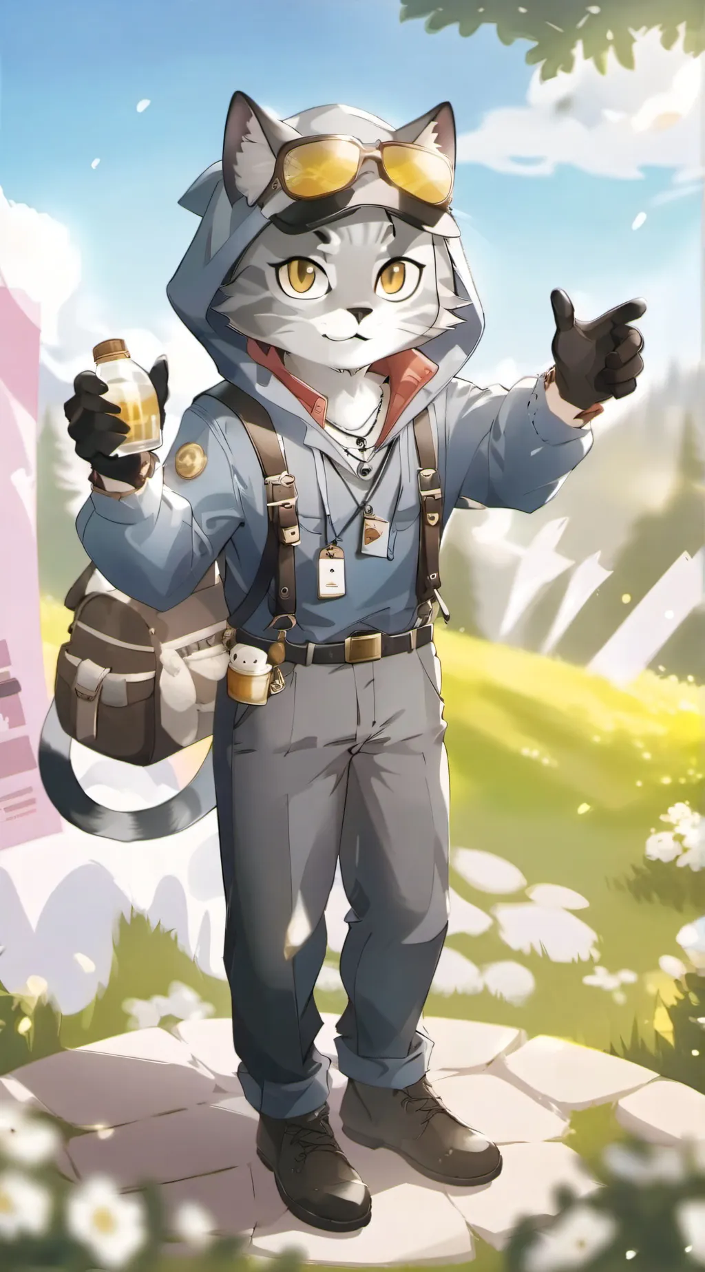 ai character: DagLog background