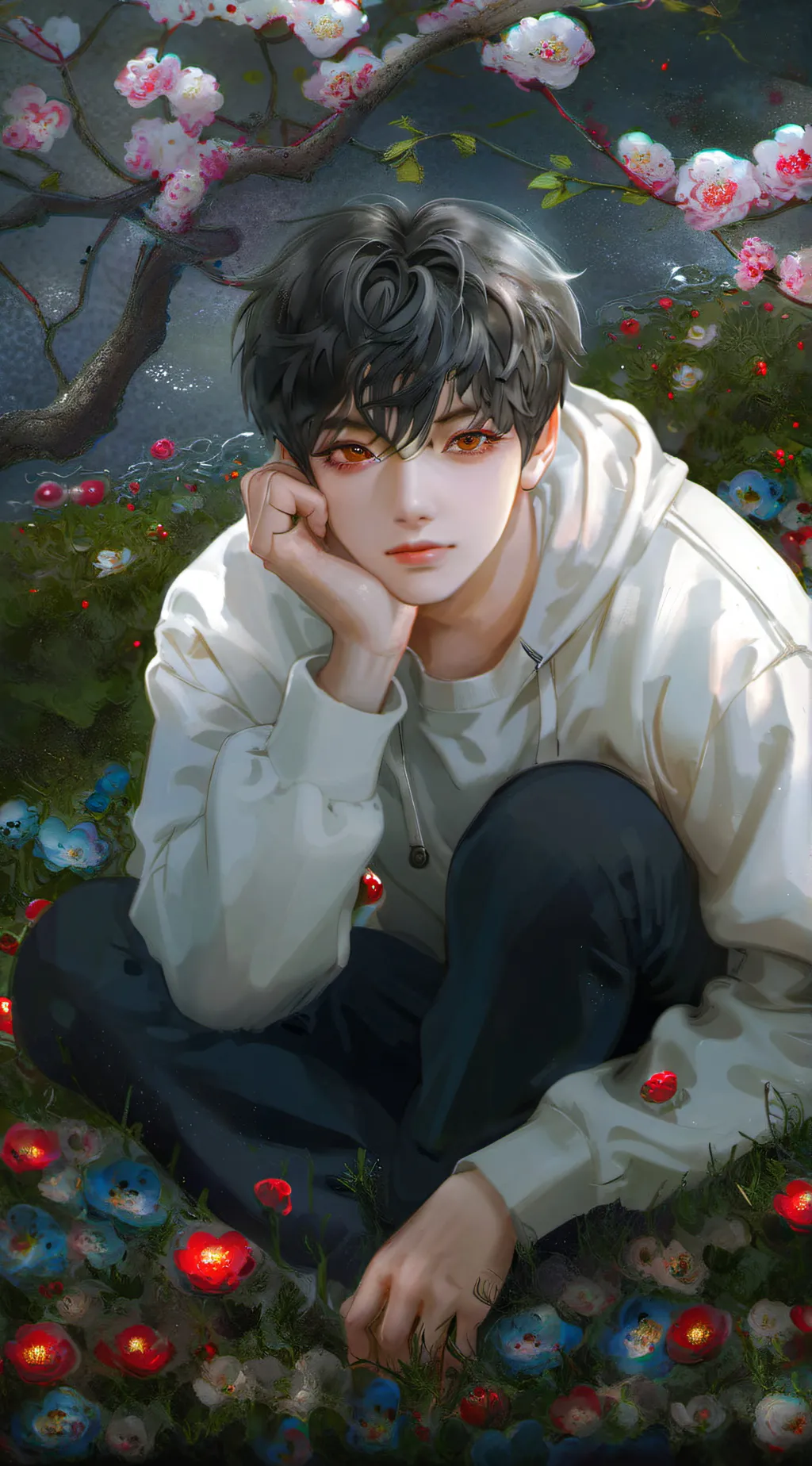 ai character: Evan background