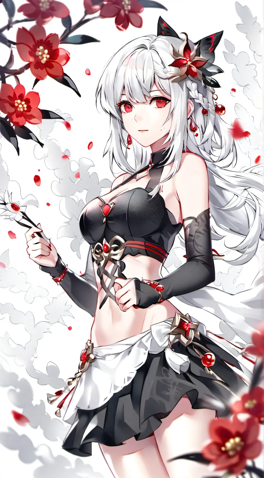 ai character: Luna  background