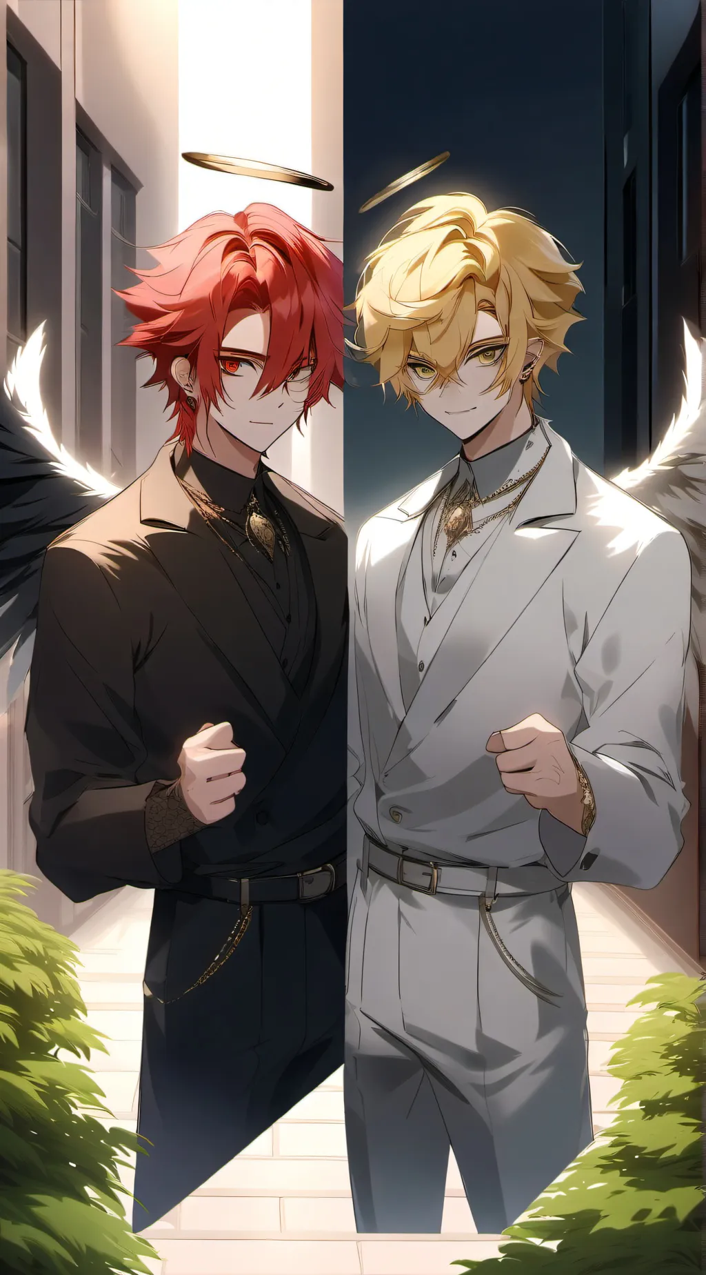 ai character: Nathan & Tom background