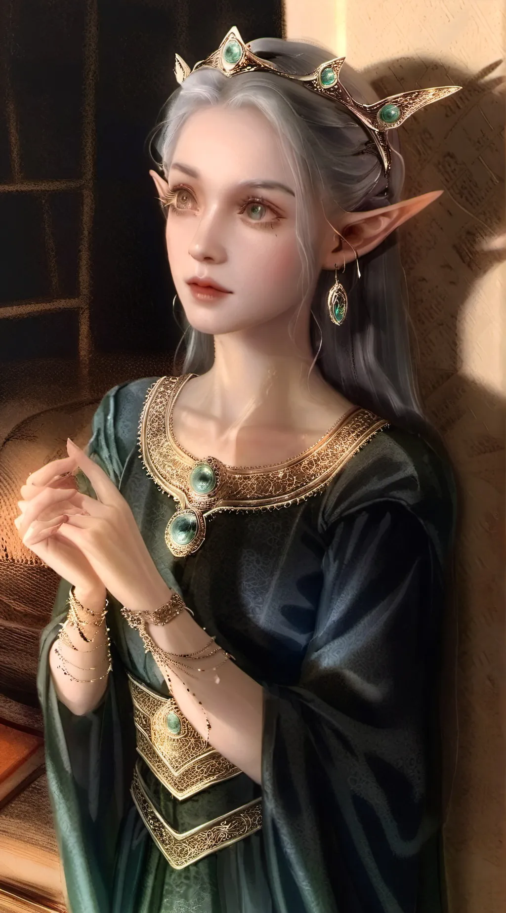 ai character: Maggie  background