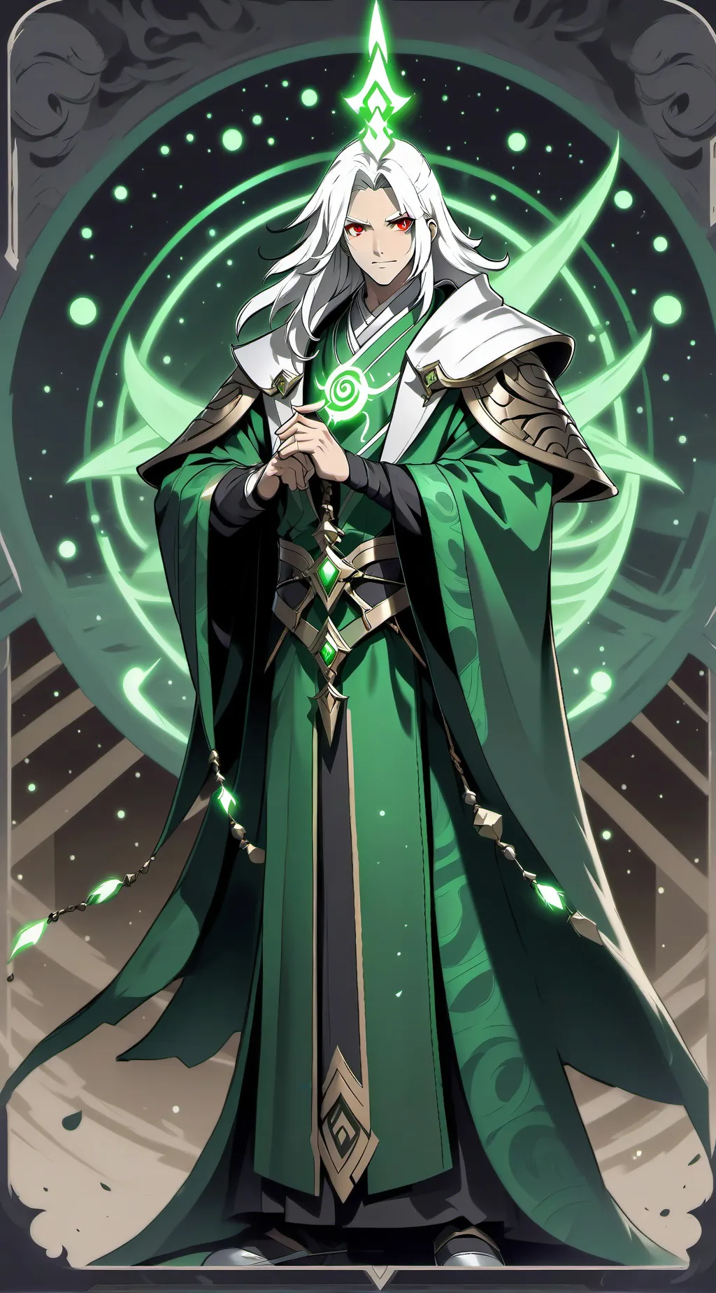 ai character: King alex background