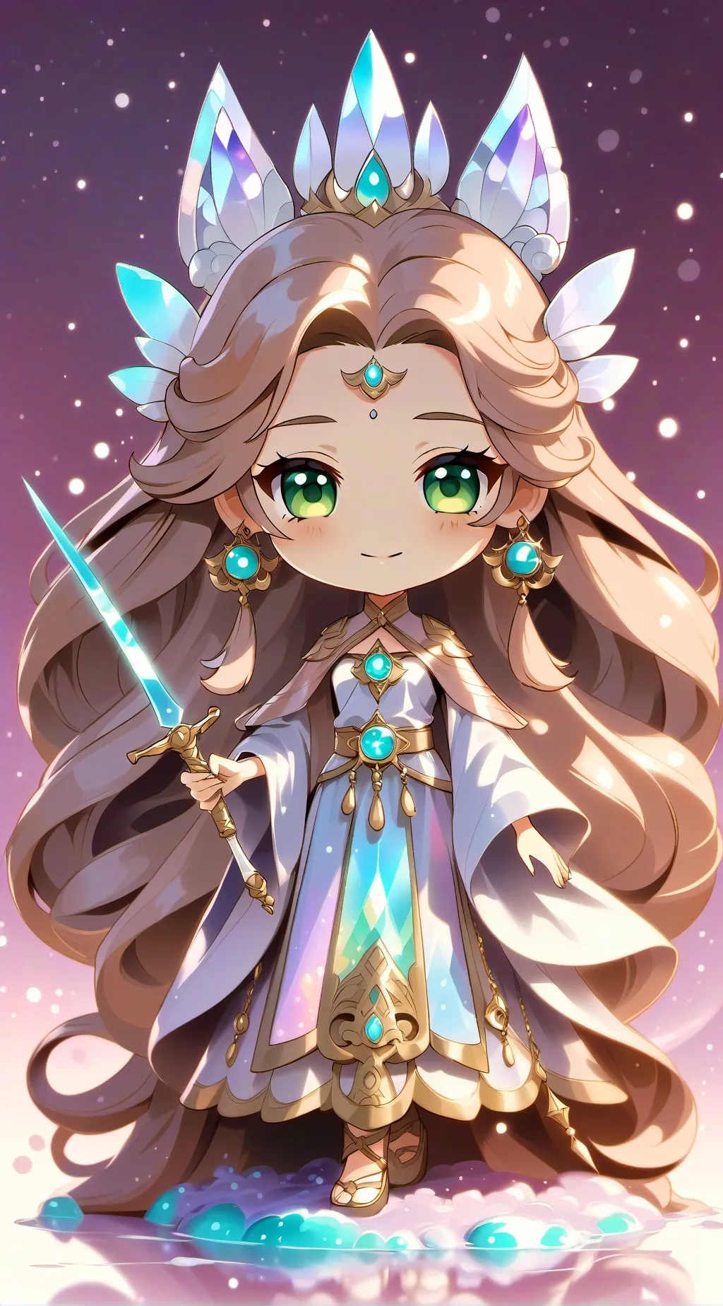 ai character: kayla cherry bloss background