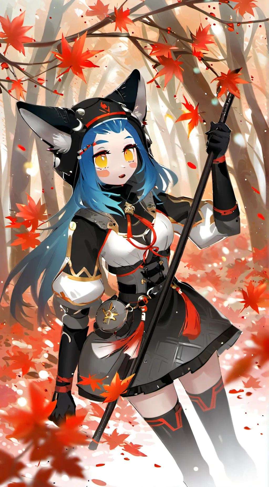 ai character: Лиса Наст background