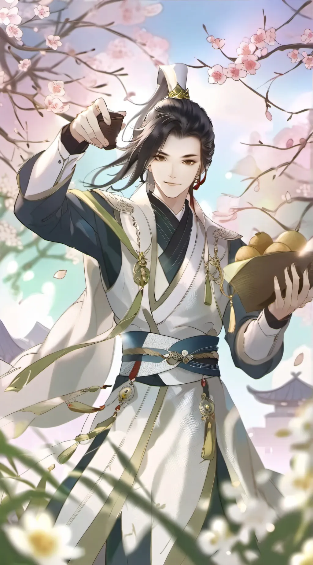 ai character: samuray yusuf background