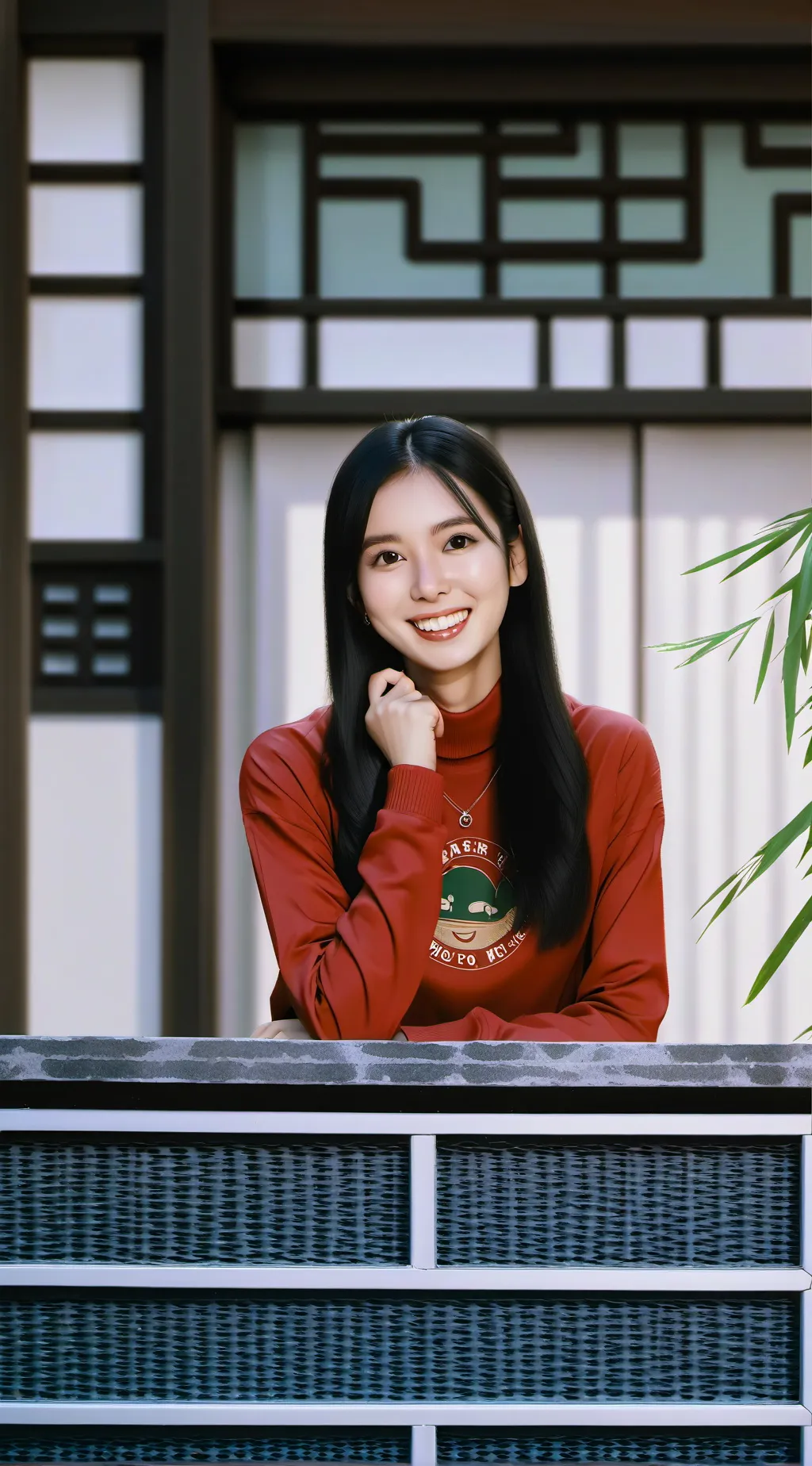 ai character: im siowei  background