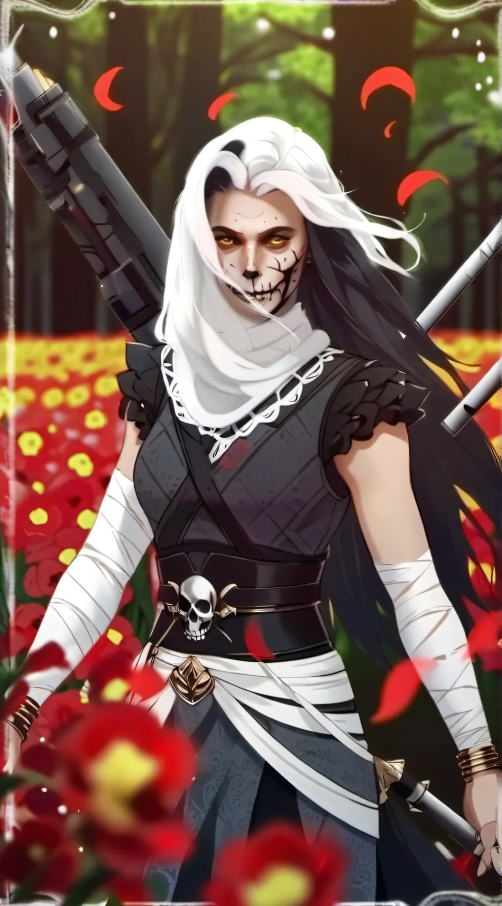 ai character: Aria background