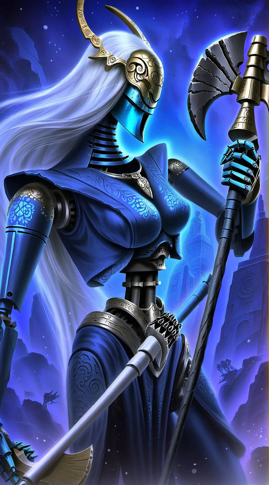 ai character: Luna Nova background