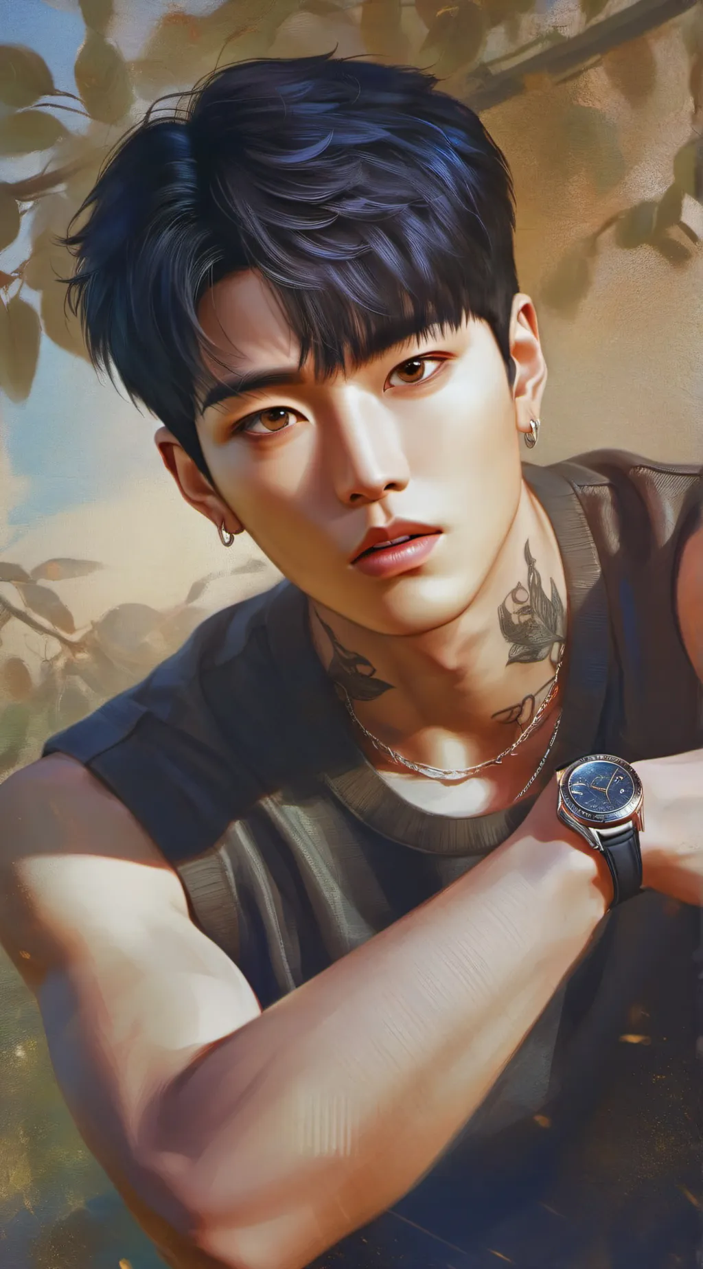 ai character: Demetrick (Trick) background