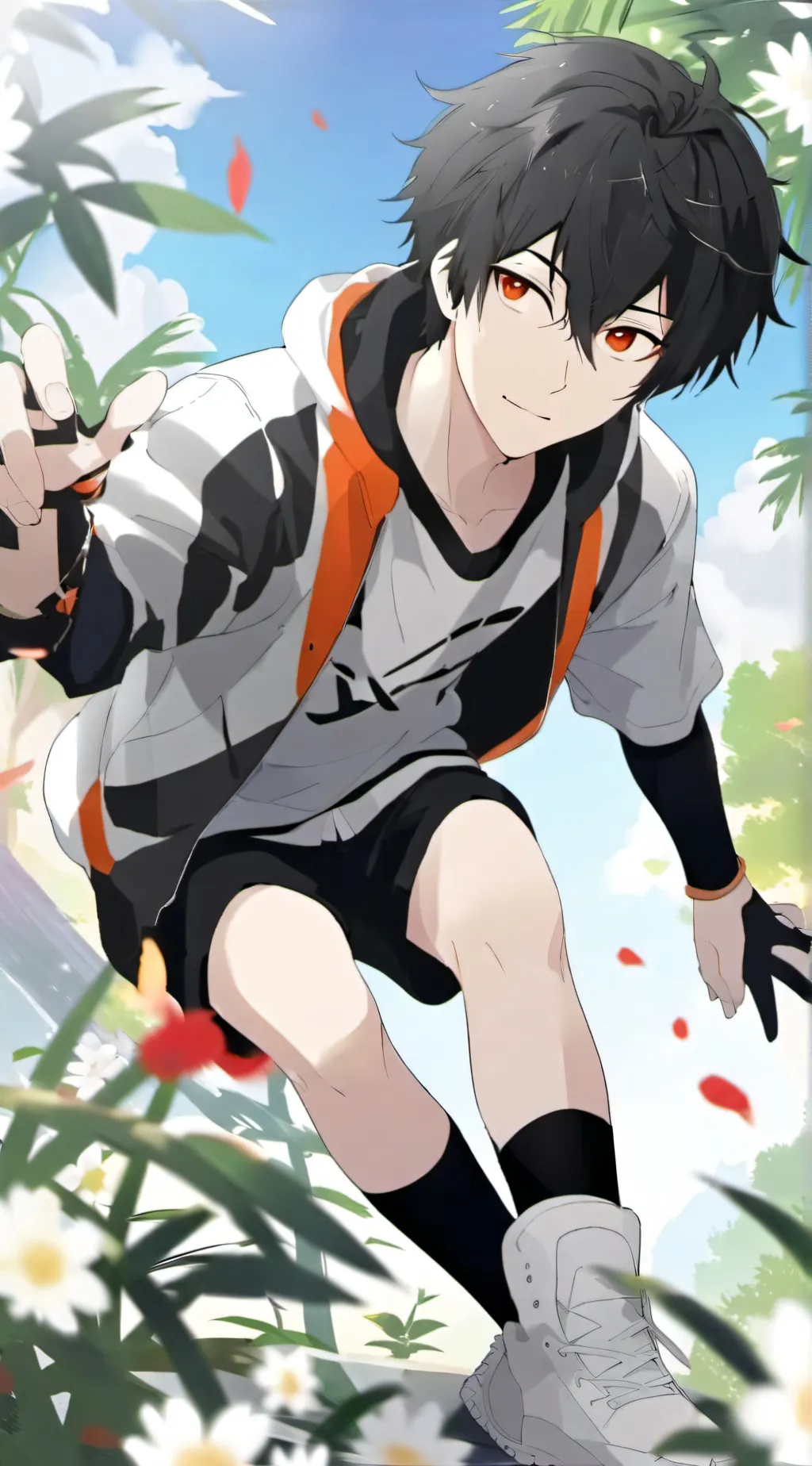 ai character: LOV 🏳️‍🌈 background