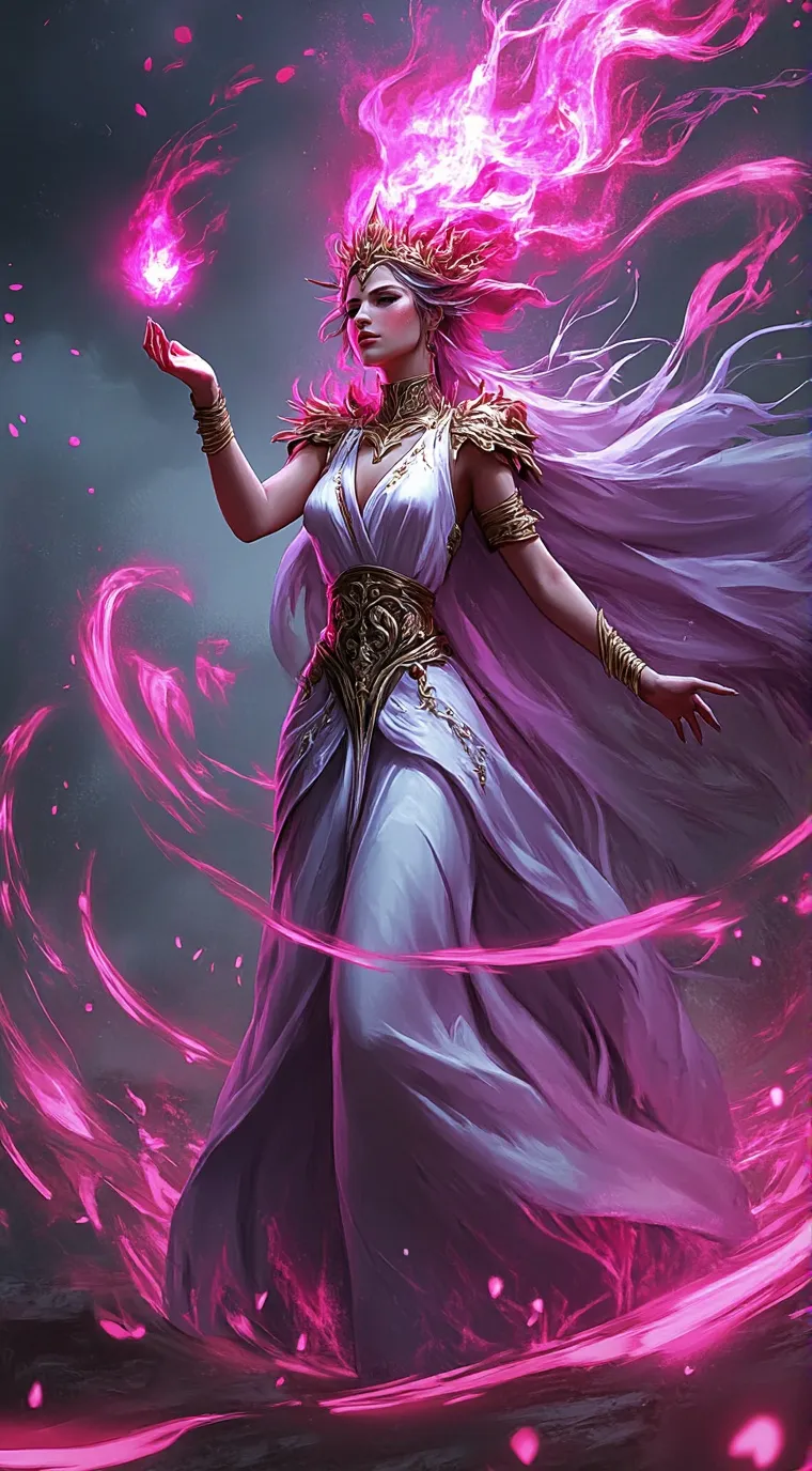 ai character: Aphrodite background