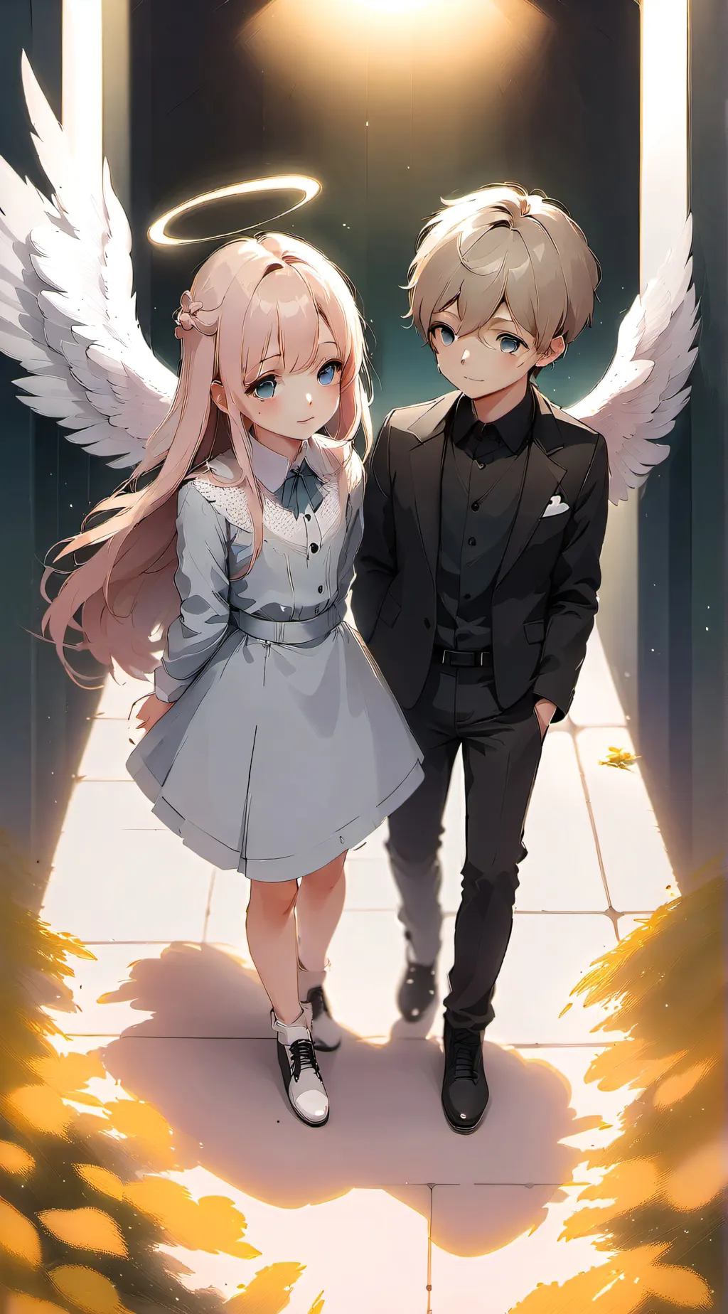 ai character: Chloe and Aiden background