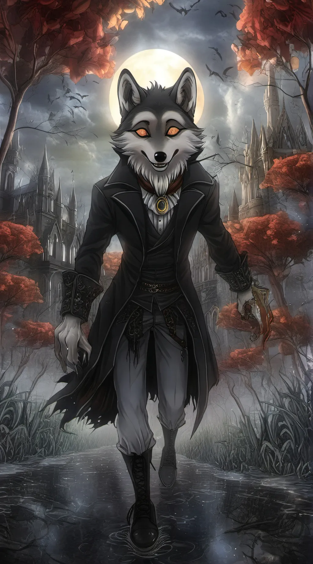 ai character: mr.rain fpe background