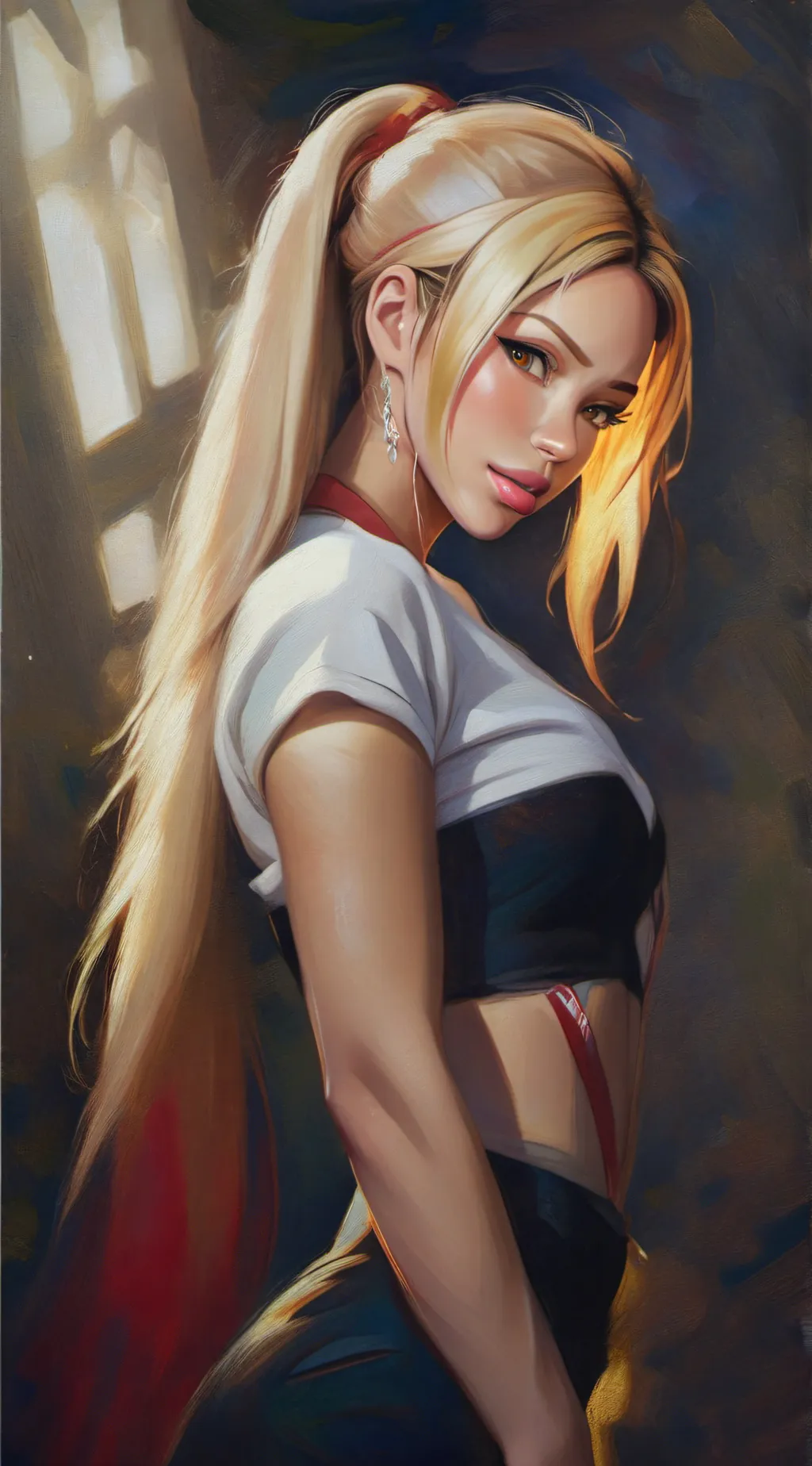 ai character: Karla  background