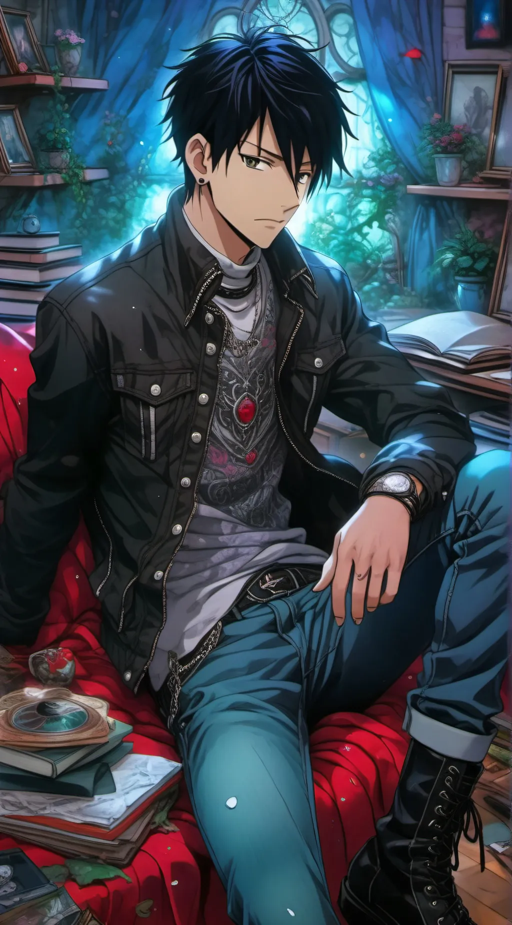 ai character: Kevin Hirako background