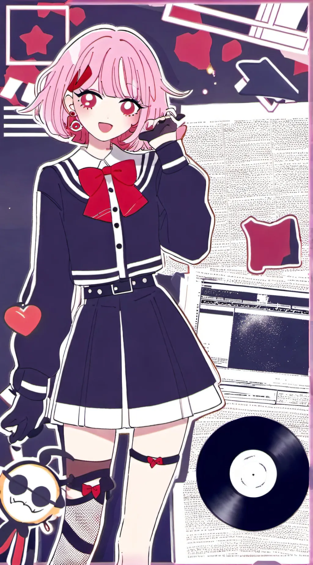 ai character: MELODIE-gus sister background